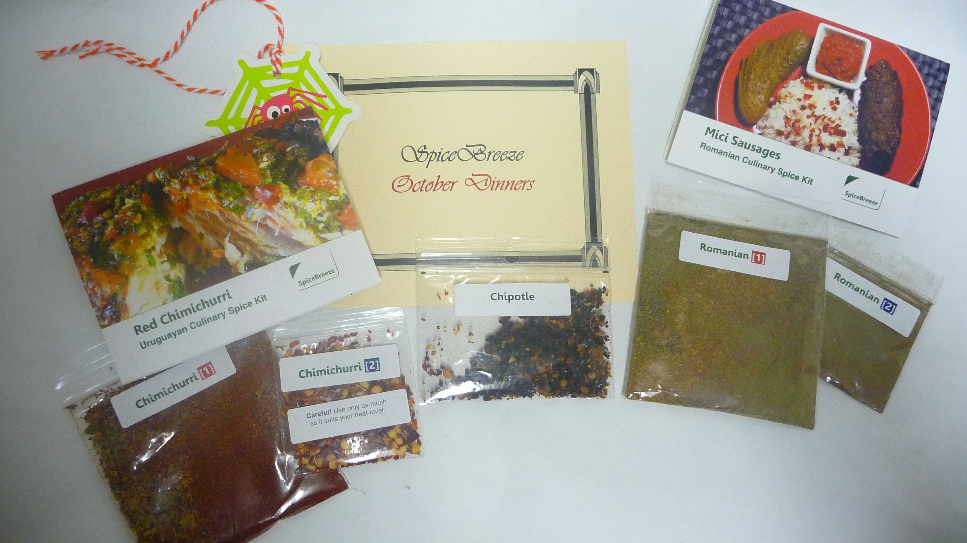 SpiceBreeze Subscription Box Review + Coupon!  October 2016