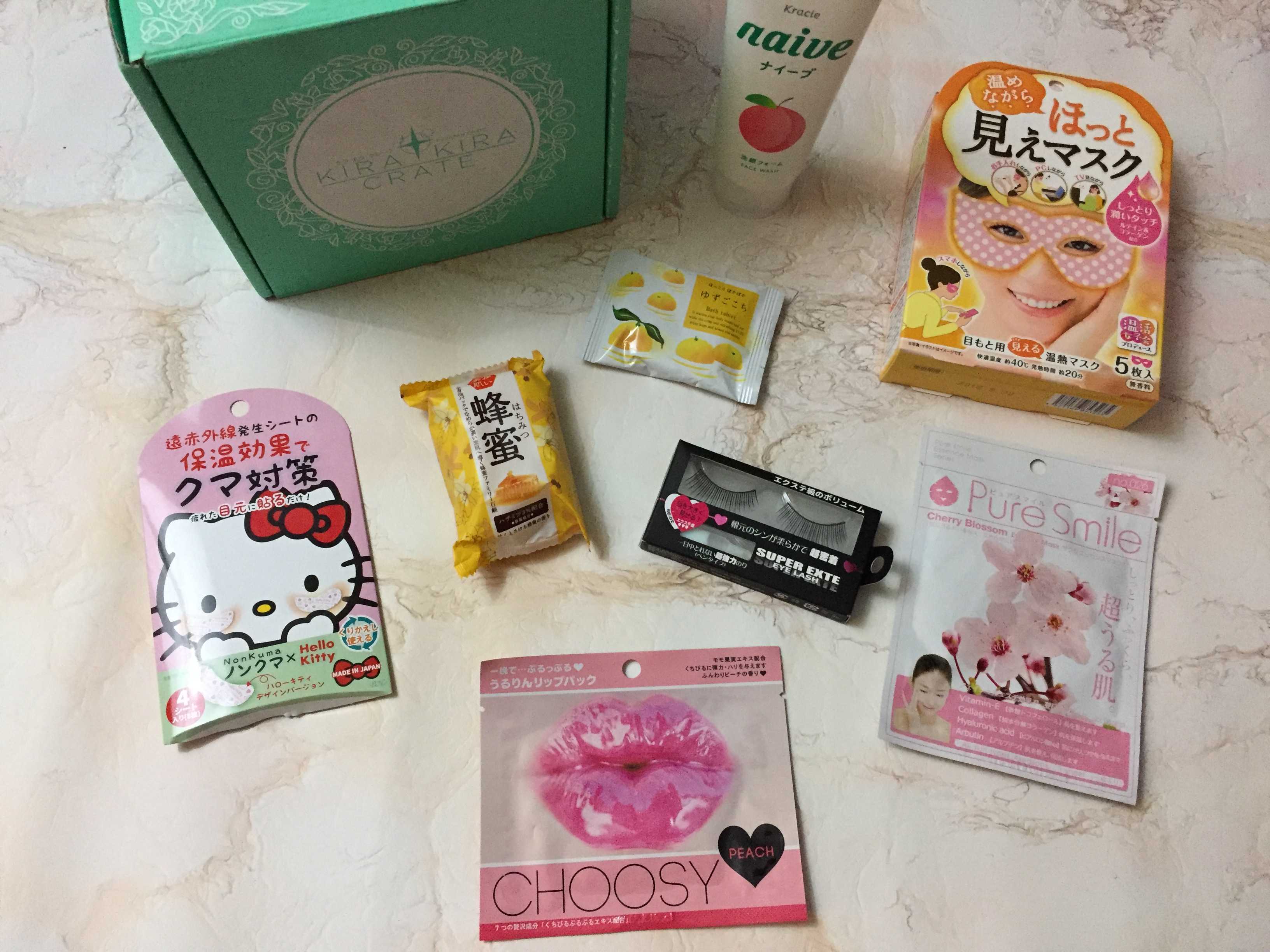 Kira Kira Crate November 2016 Subscription Box Review + Coupon!