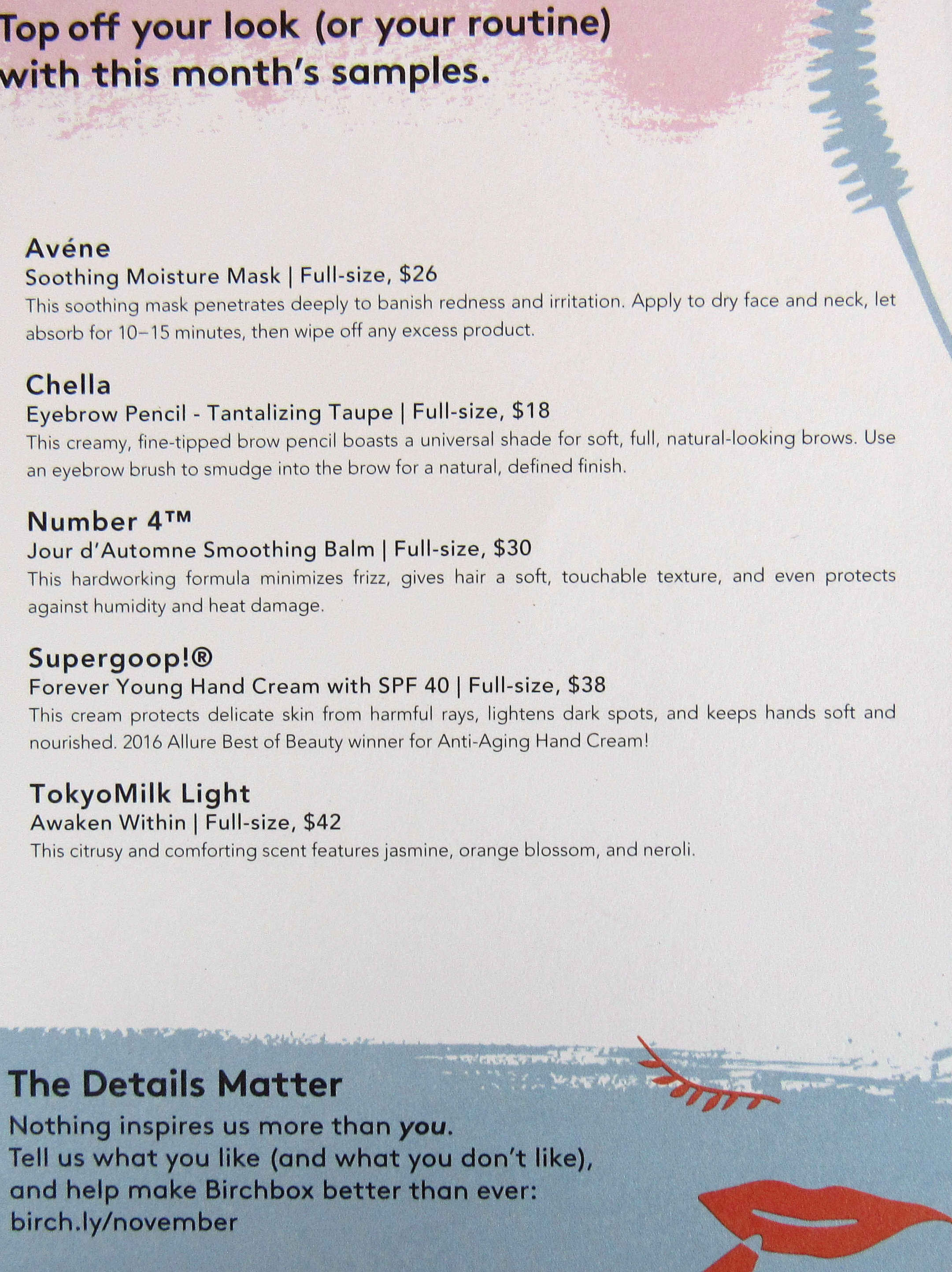 Information Card