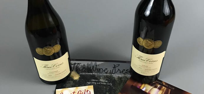 Gold Medal Wine Club November 2016 Subscription Box Review & Coupon