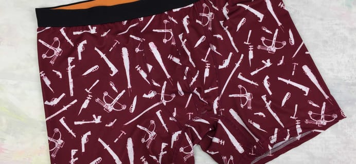 Loot Undies October 2016 Subscription Box Review + Coupon