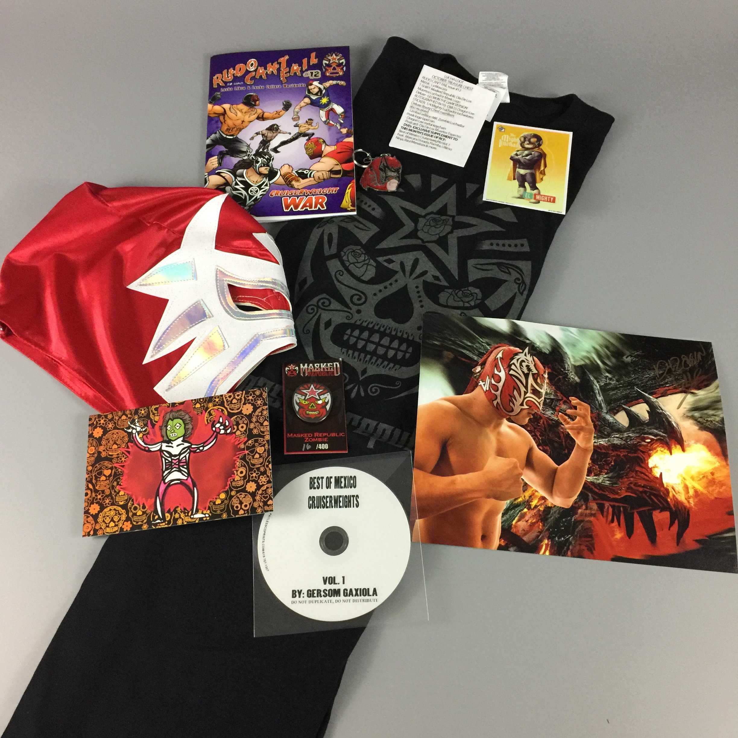 Lucha Loot Subscription Box Review & Coupon – October 2016