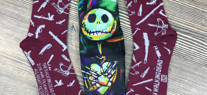 October 2016 Loot Wear by Loot Crate Wearables & Socks Bundle Review & Coupon