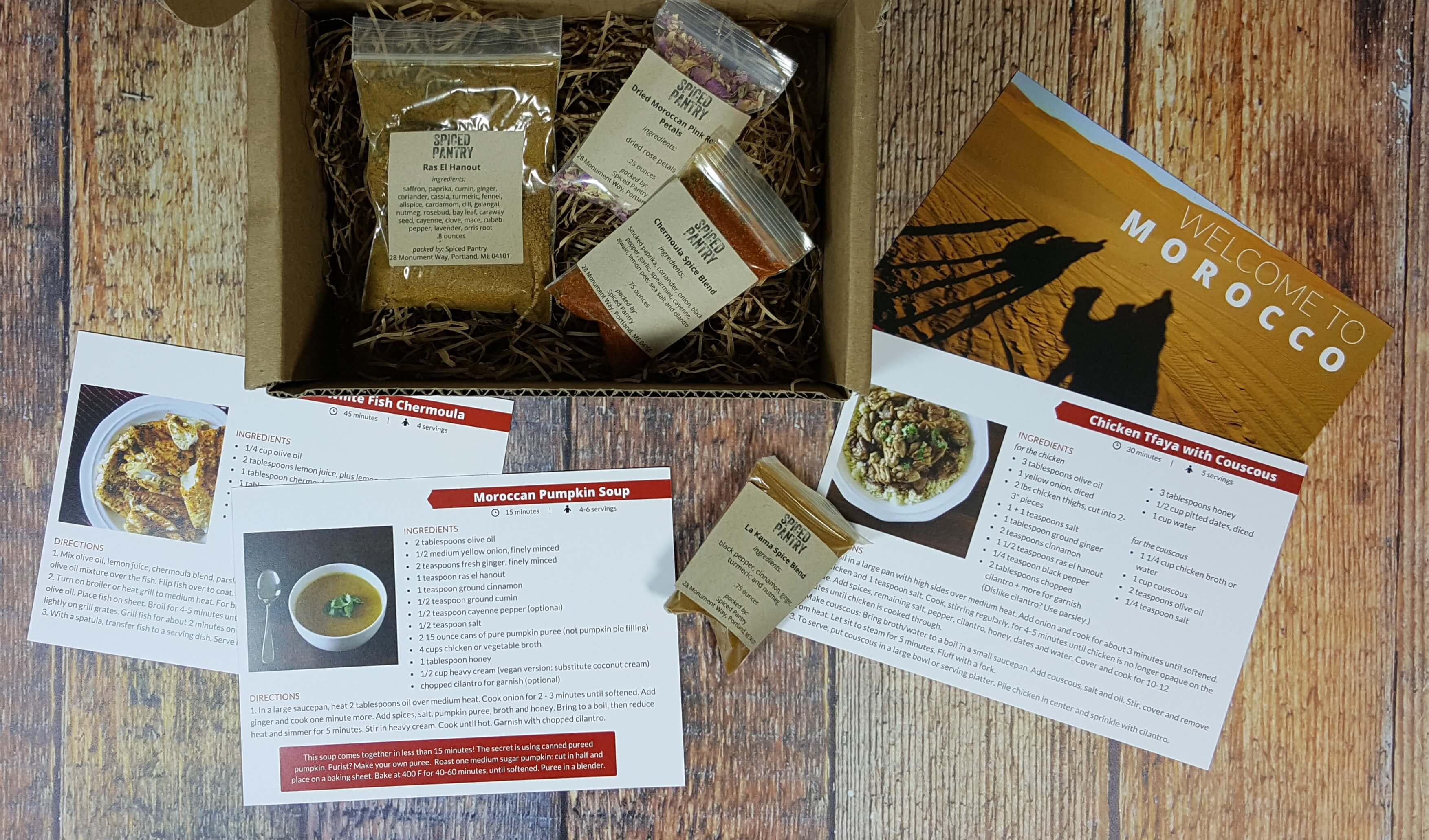 Spiced Pantry Subscription Box Review + Coupon – “Morocco”