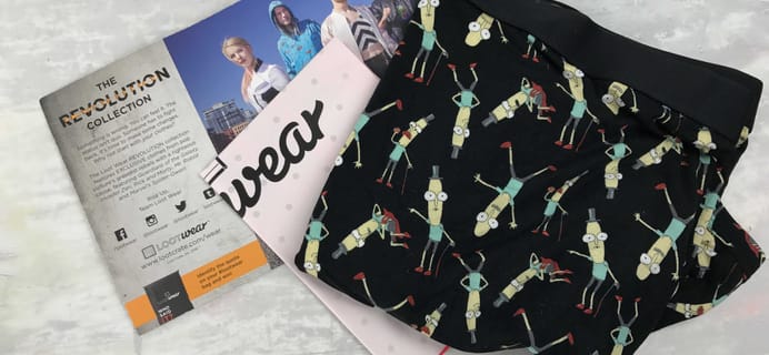 Loot Undies December 2016 Subscription Review + Coupon