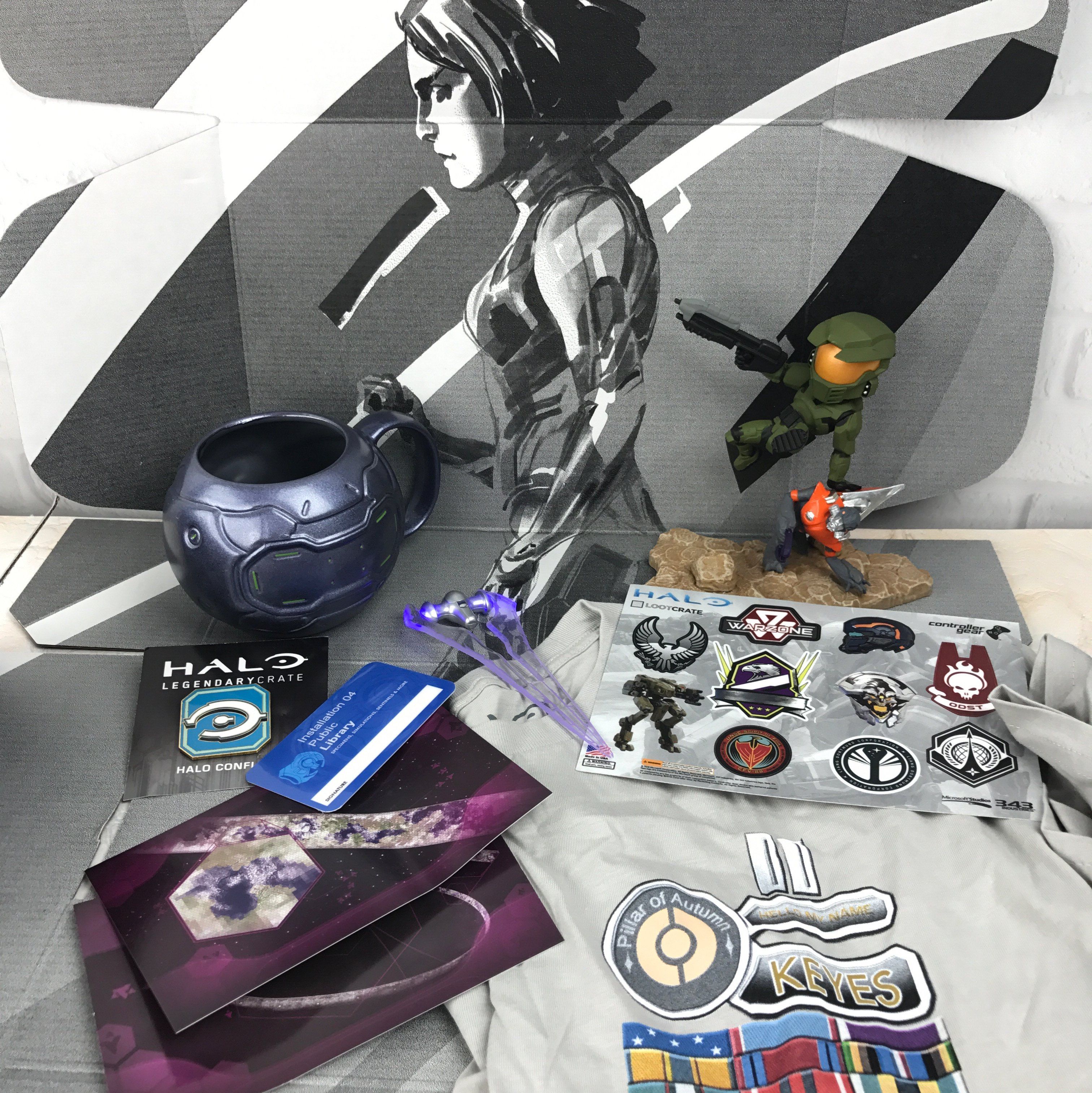 Halo Legendary Crate December 2016 Subscription Box Review + Coupon