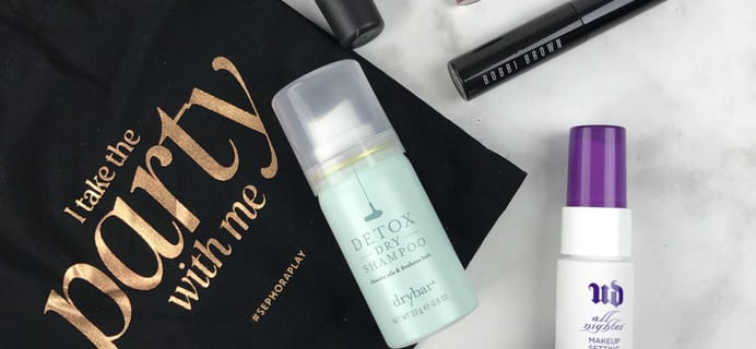 Play! by Sephora December 2016 Subscription Box Review