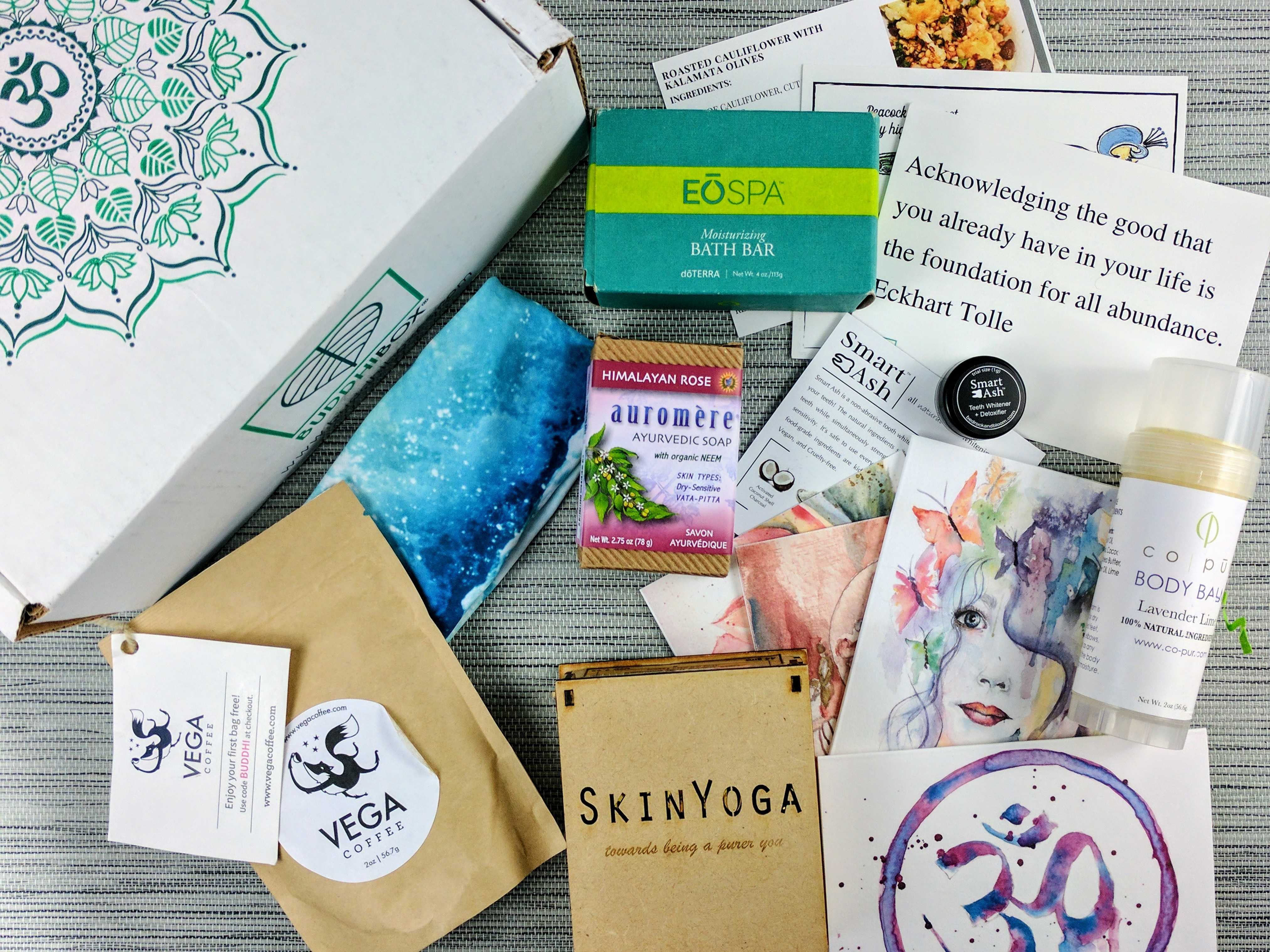 BuddhiBox Yoga Subscription Box Review + Coupon – November 2016