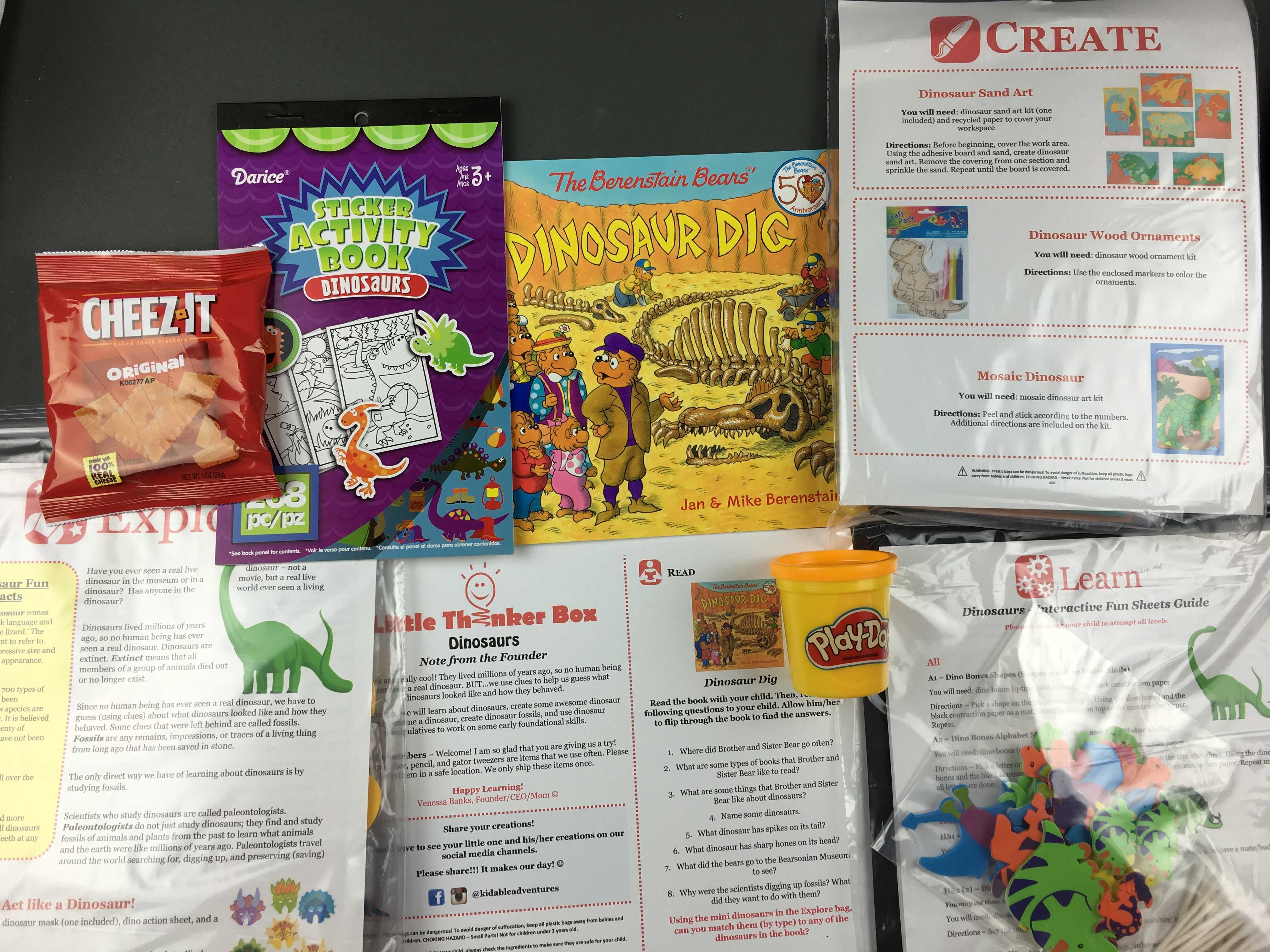 November 2016 Little Thinker Box Subscription Box Review