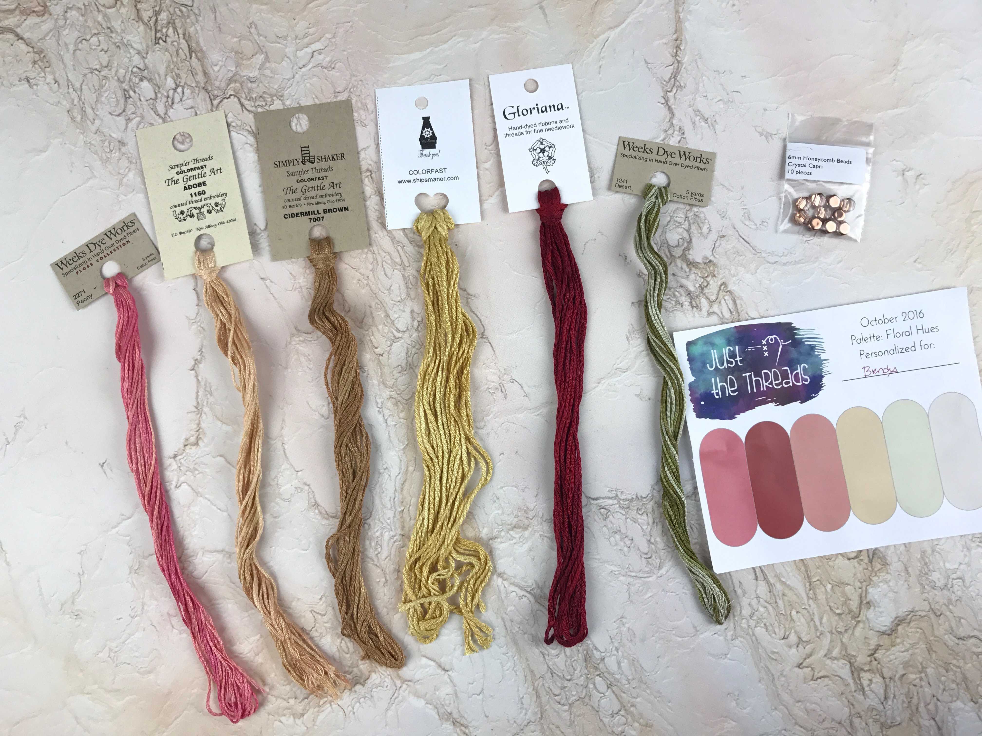 Just the Threads October 2016 Subscription Box Review + Coupon