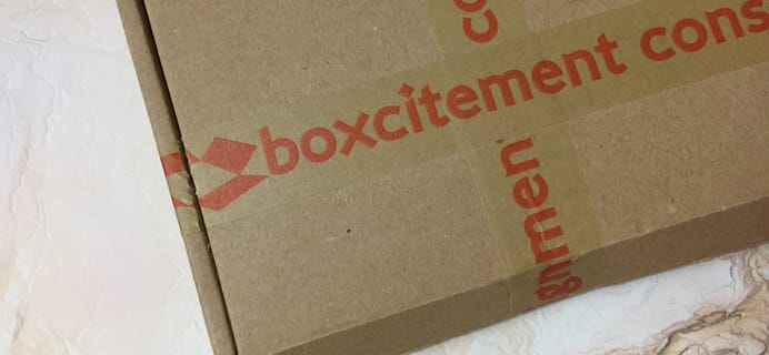 Boxcitement November 2016 Subscription Box Review + Coupon