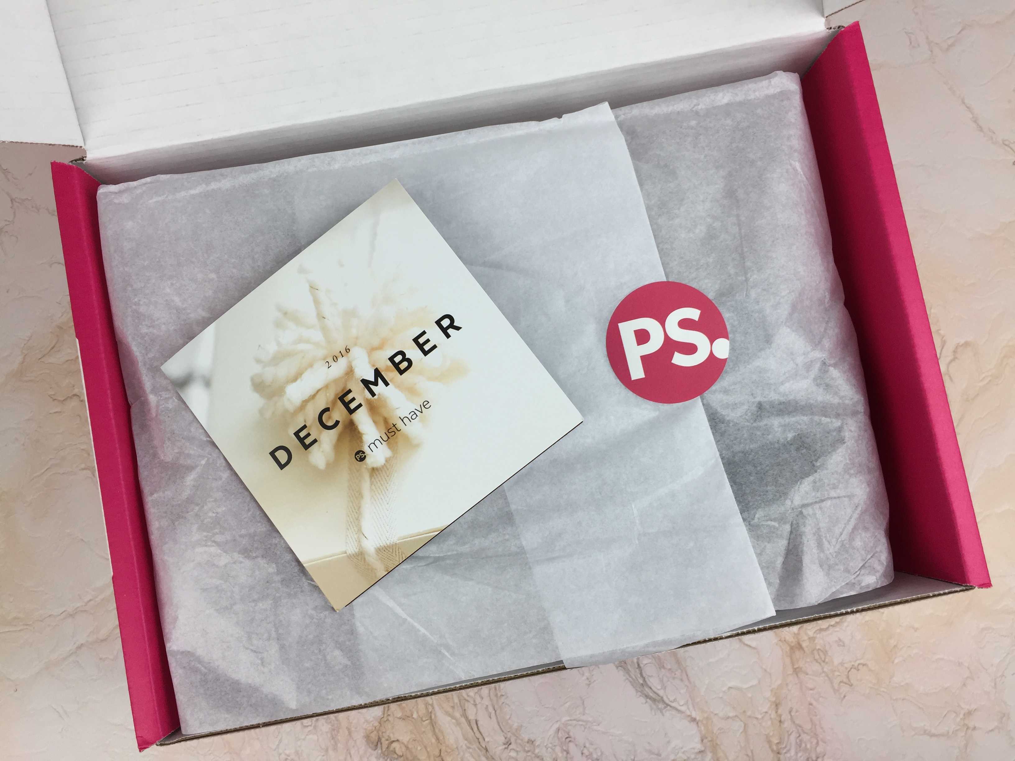 POPSUGAR Must Have Box December 2016 Review & Coupon