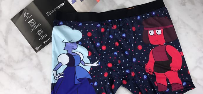 Loot Undies January 2017 Subscription Review + Coupon