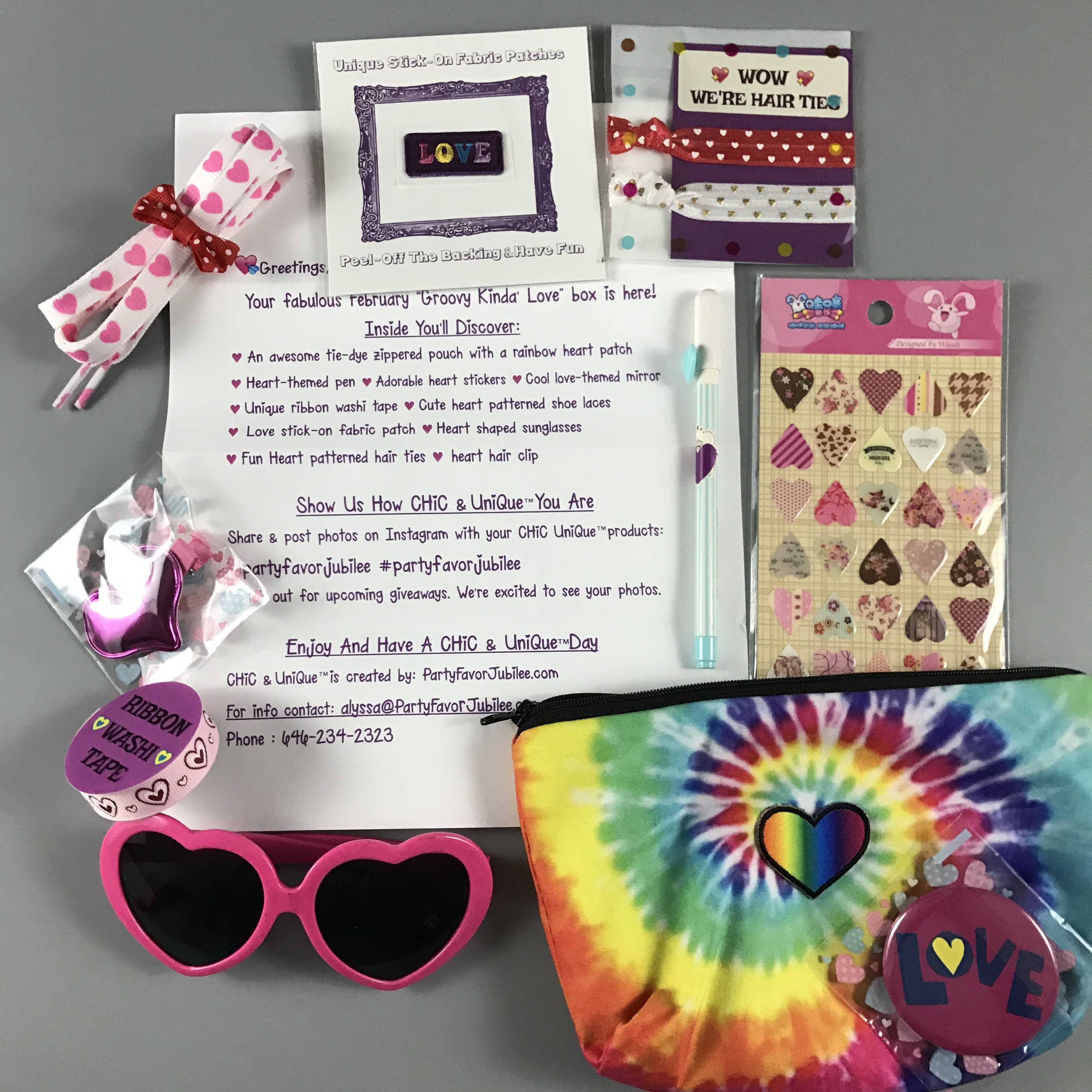 Chic & Unique February 2017 Subscription Box Review