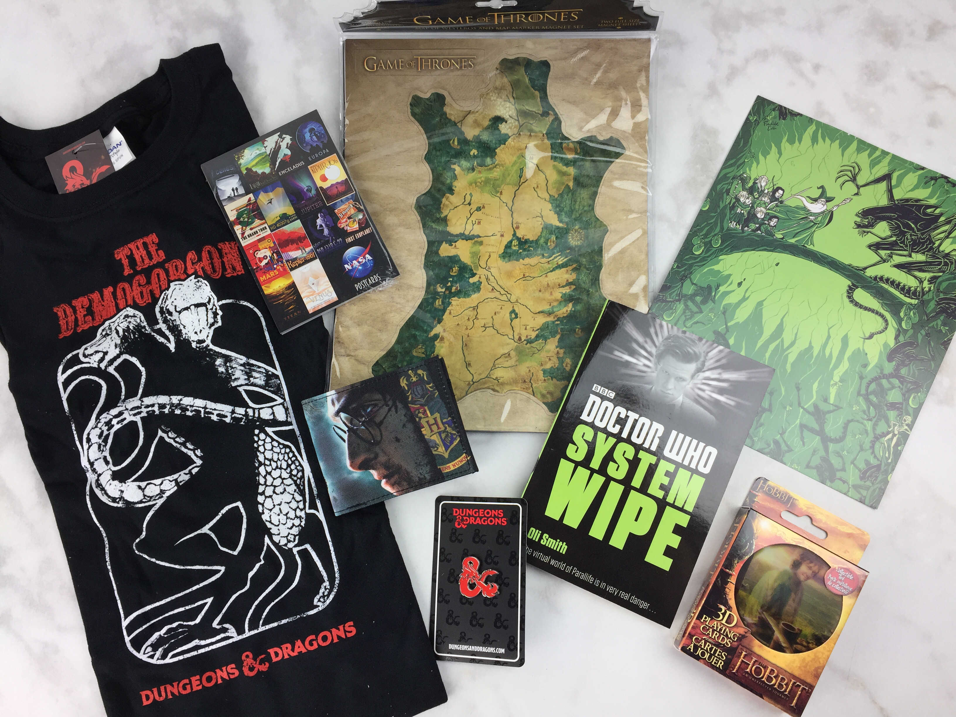 Sci-Fan Block January 2017 Subscription Box Review + Coupon