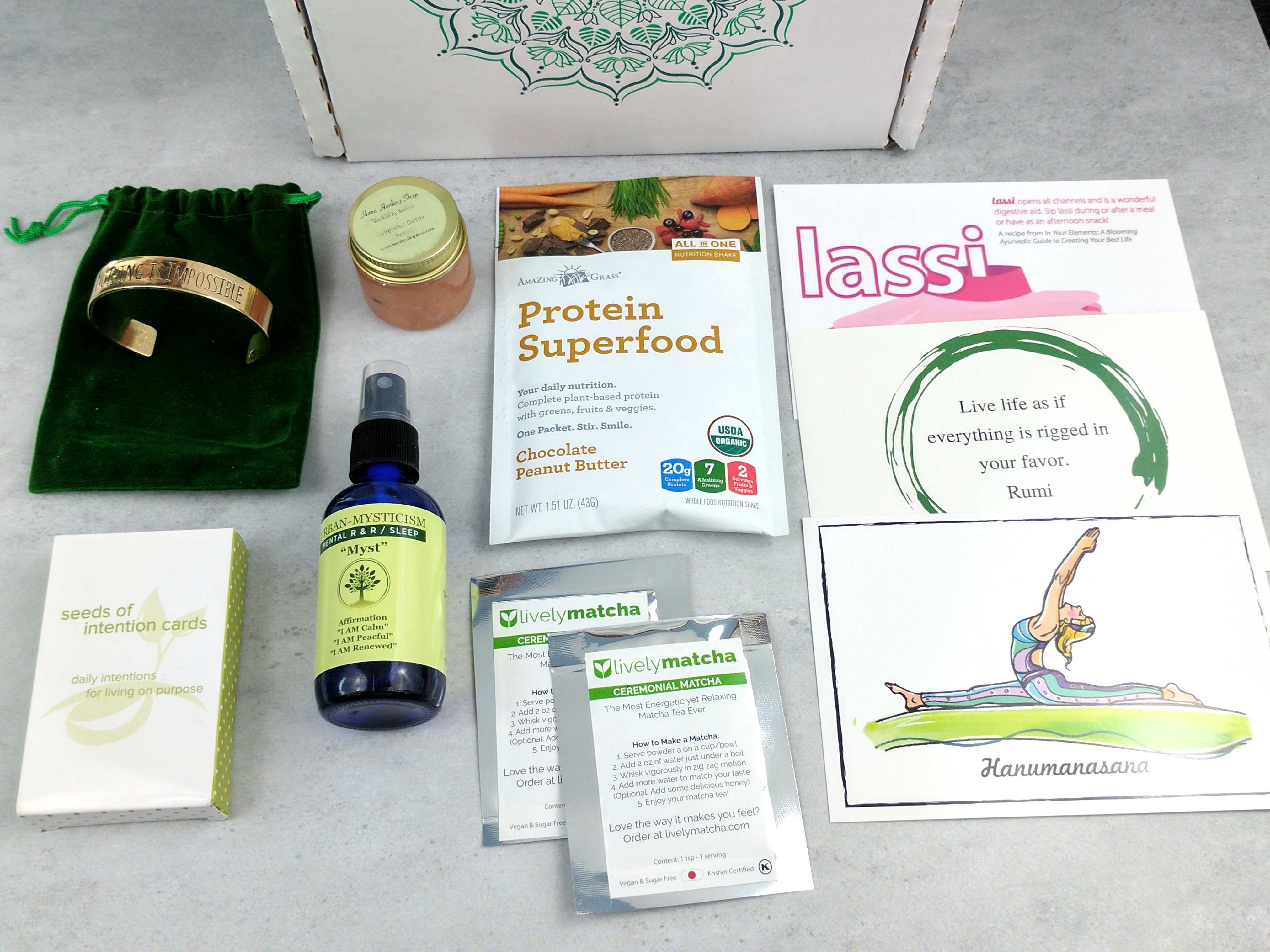BuddhiBox Yoga Subscription Box Review + Coupon – January 2017