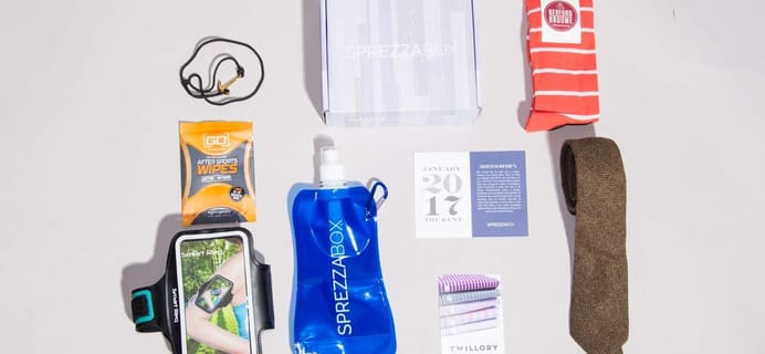 SprezzaBox Subscription Box Review + Coupon – January 2017