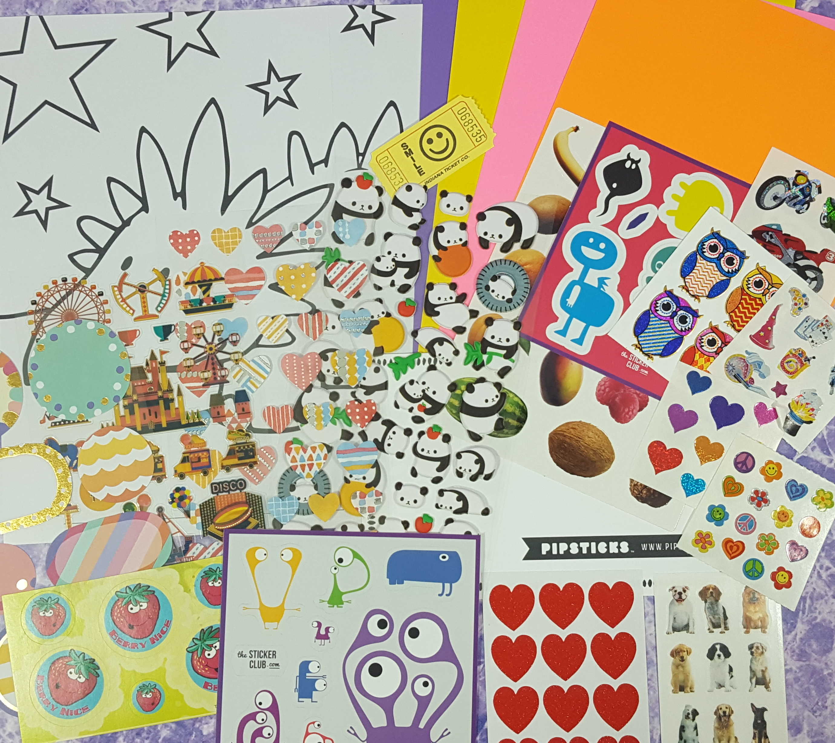 Pipsticks January 2017 Kids Club Sticker Subscription Review & Coupon
