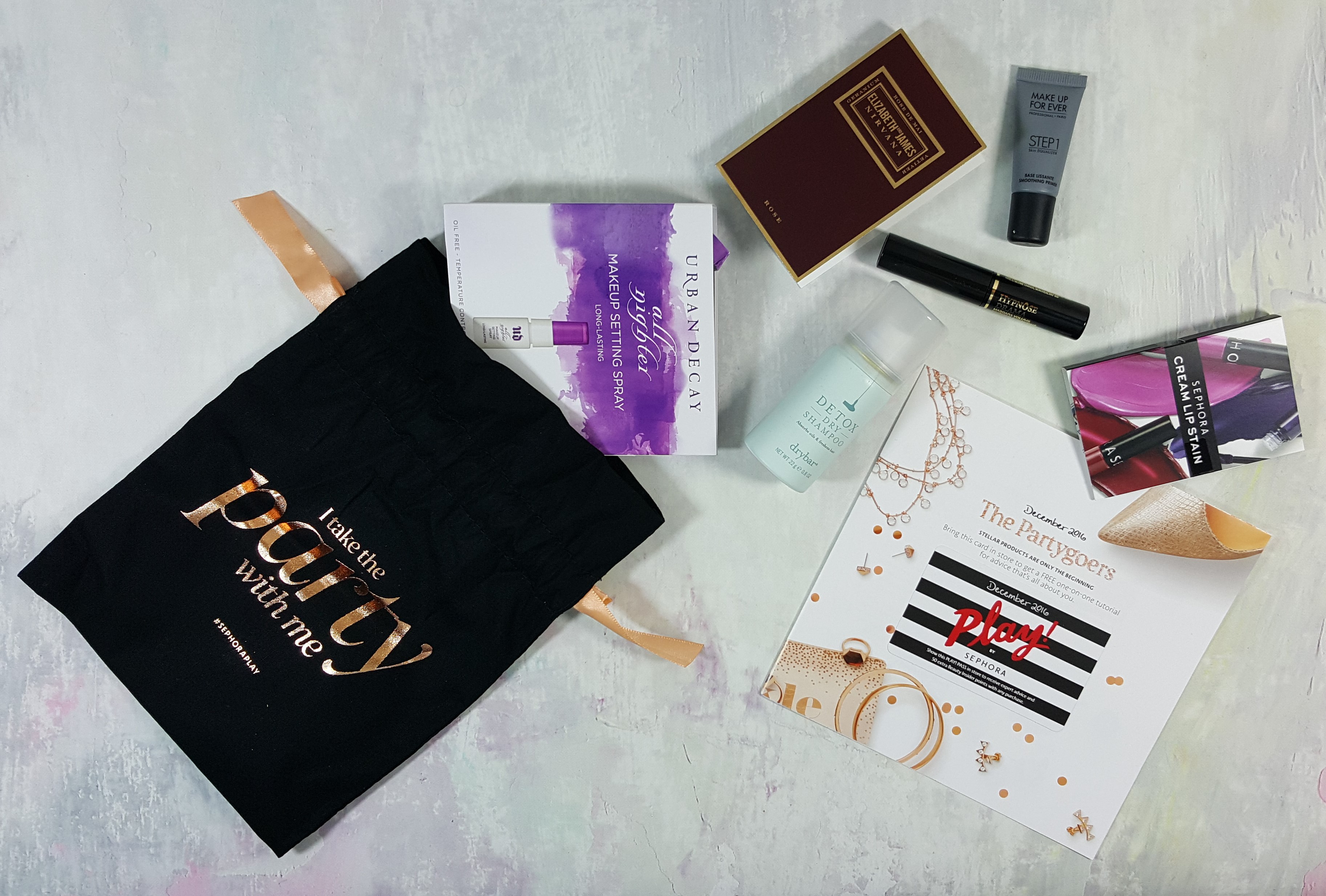 PLAY! by Sephora Subscription Box Review – December 2016