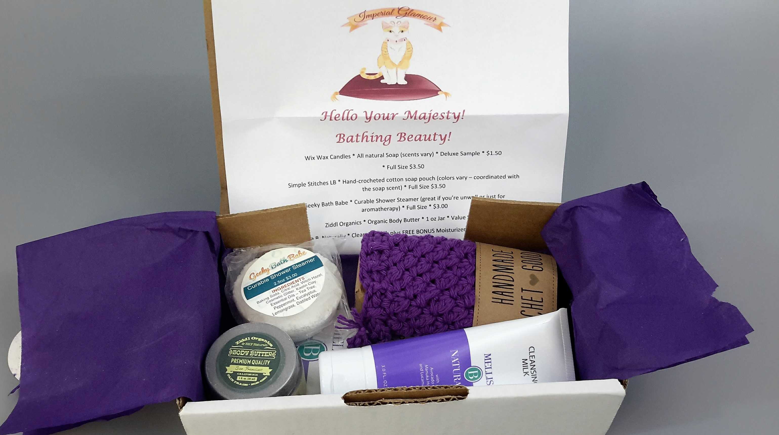 Imperial Glamour Beauty Box January 2017 Subscription Box Review