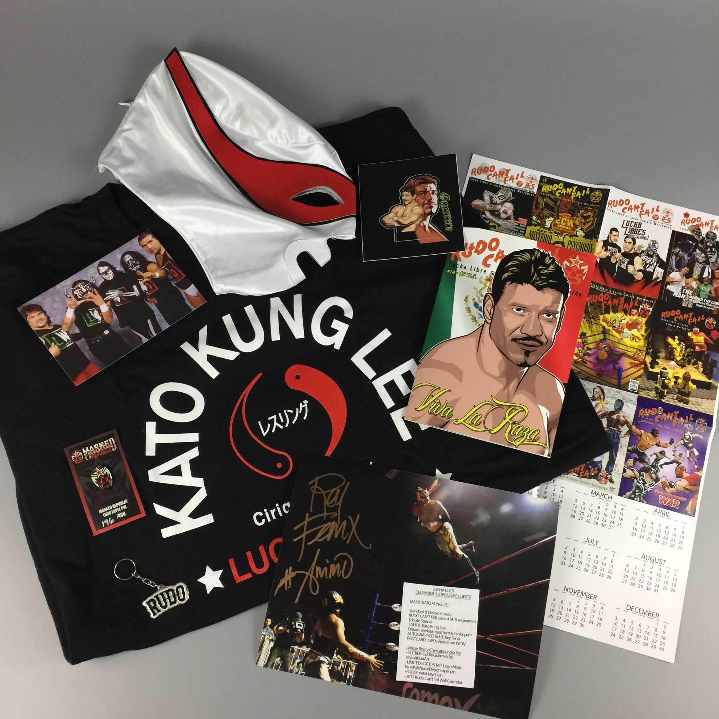 Lucha Loot Subscription Box Review & Coupon – December 2016