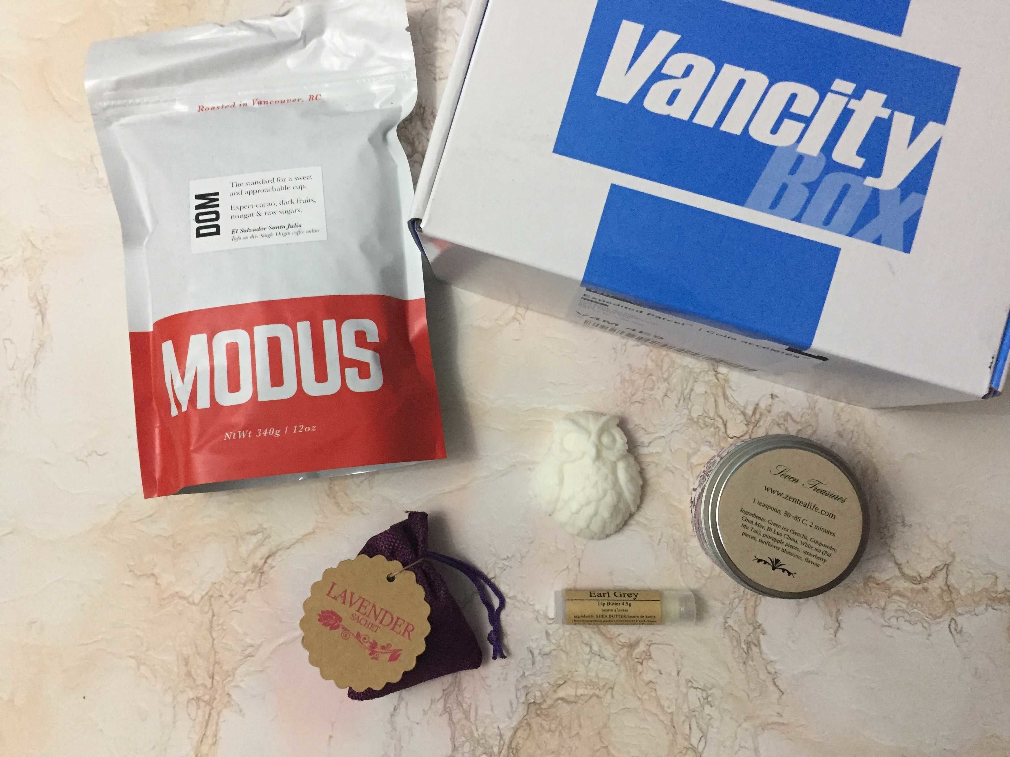Vancity Box January 2017 Subscription Box Review + Coupon