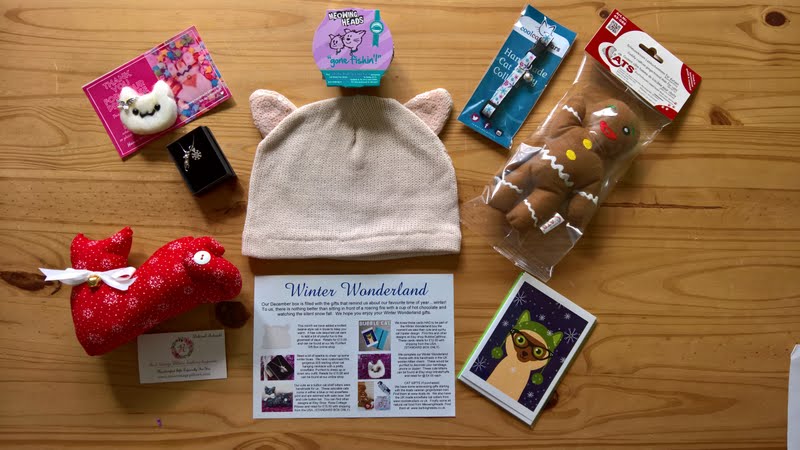 My Purrfect Gift Box December 2016 Subscription Review + Coupon