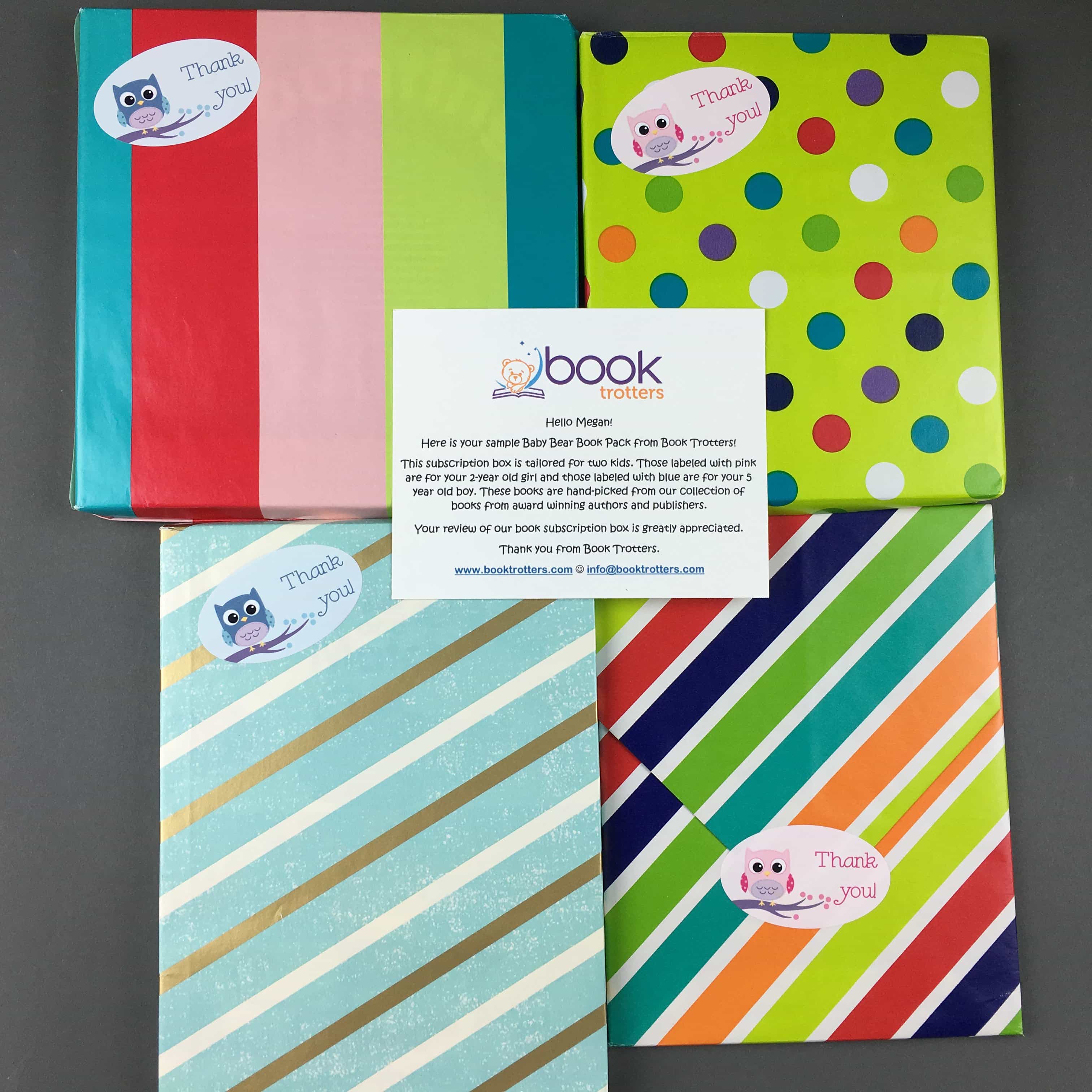 Book Trotters Baby Bear Book Pack February 2017 Subscription Box Review + Coupon