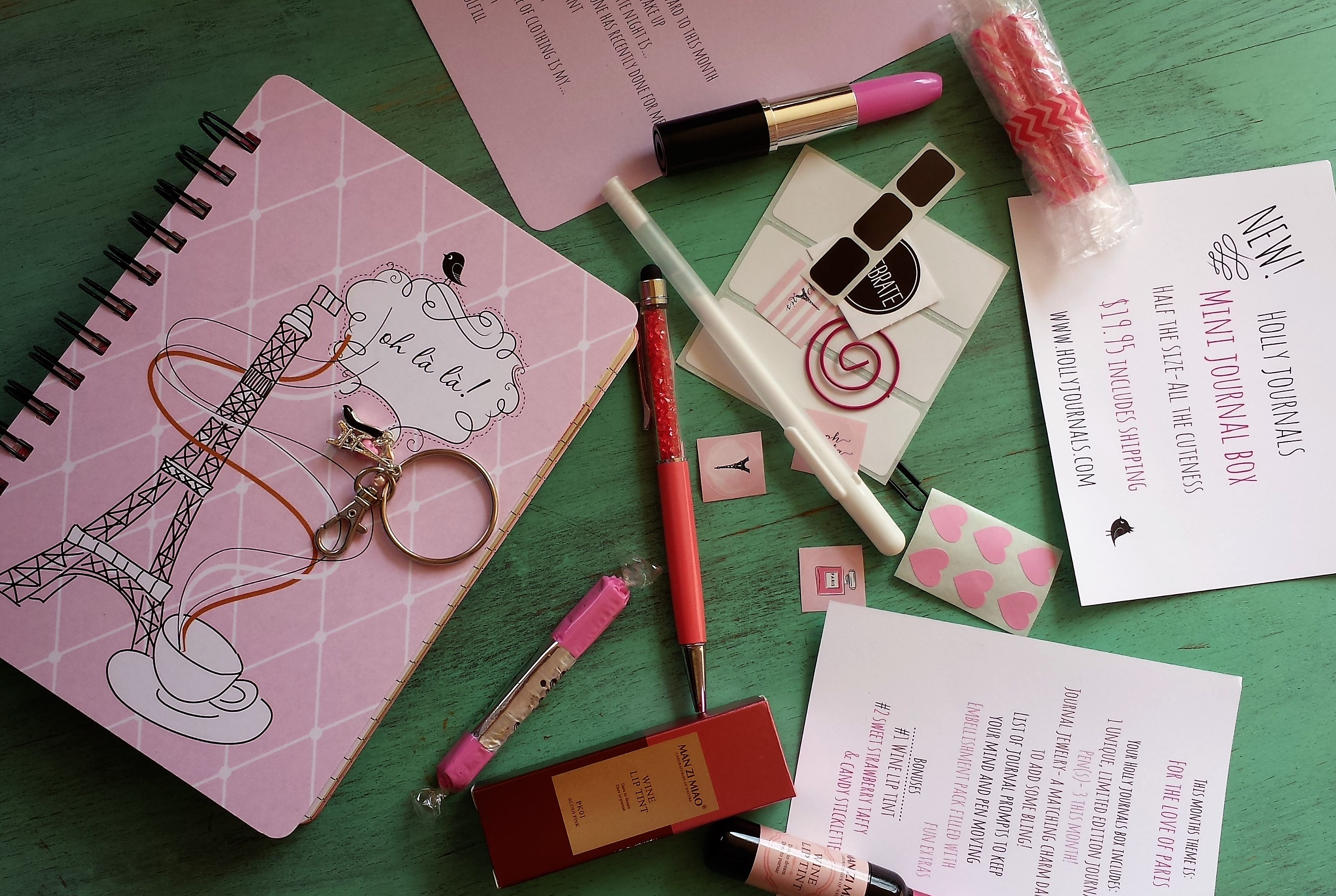 Holly Journals February 2017 Subscription Box Review + Coupon