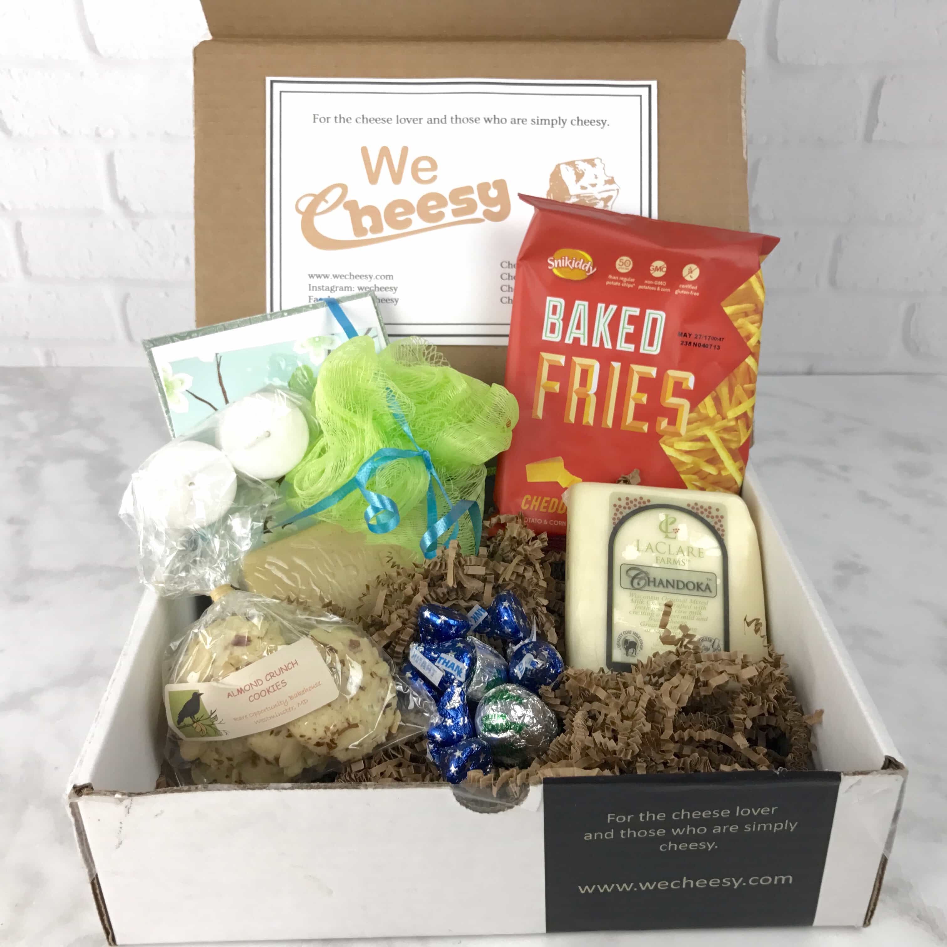 We Cheesy February 2017 Subscription Box Review