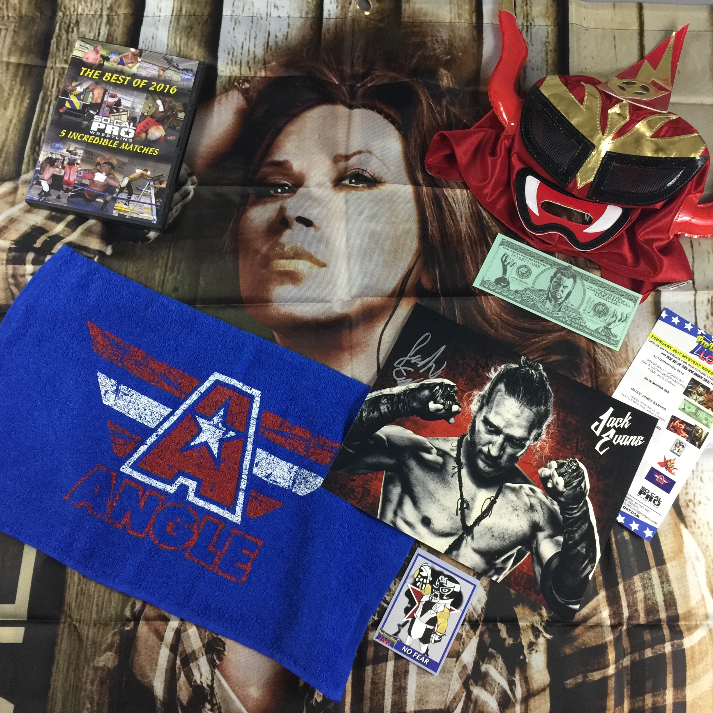 Pro Wrestling Loot February 2017 Subscription Box Review + Coupon