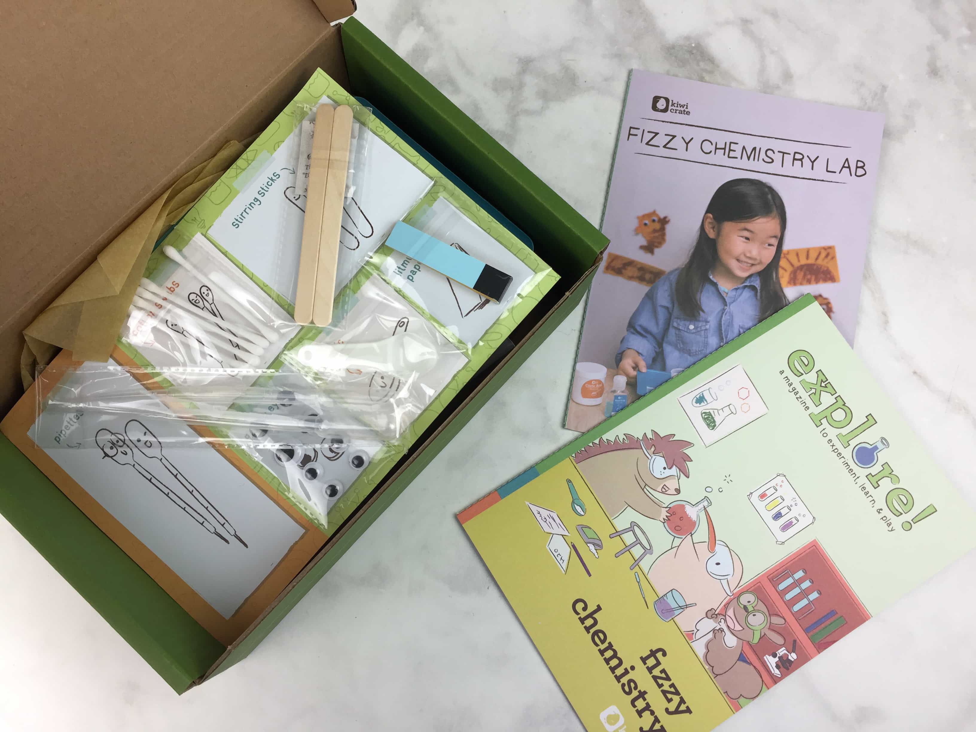Kiwi Crate   Review & Coupon – FIZZY CHEMISTRY LAB