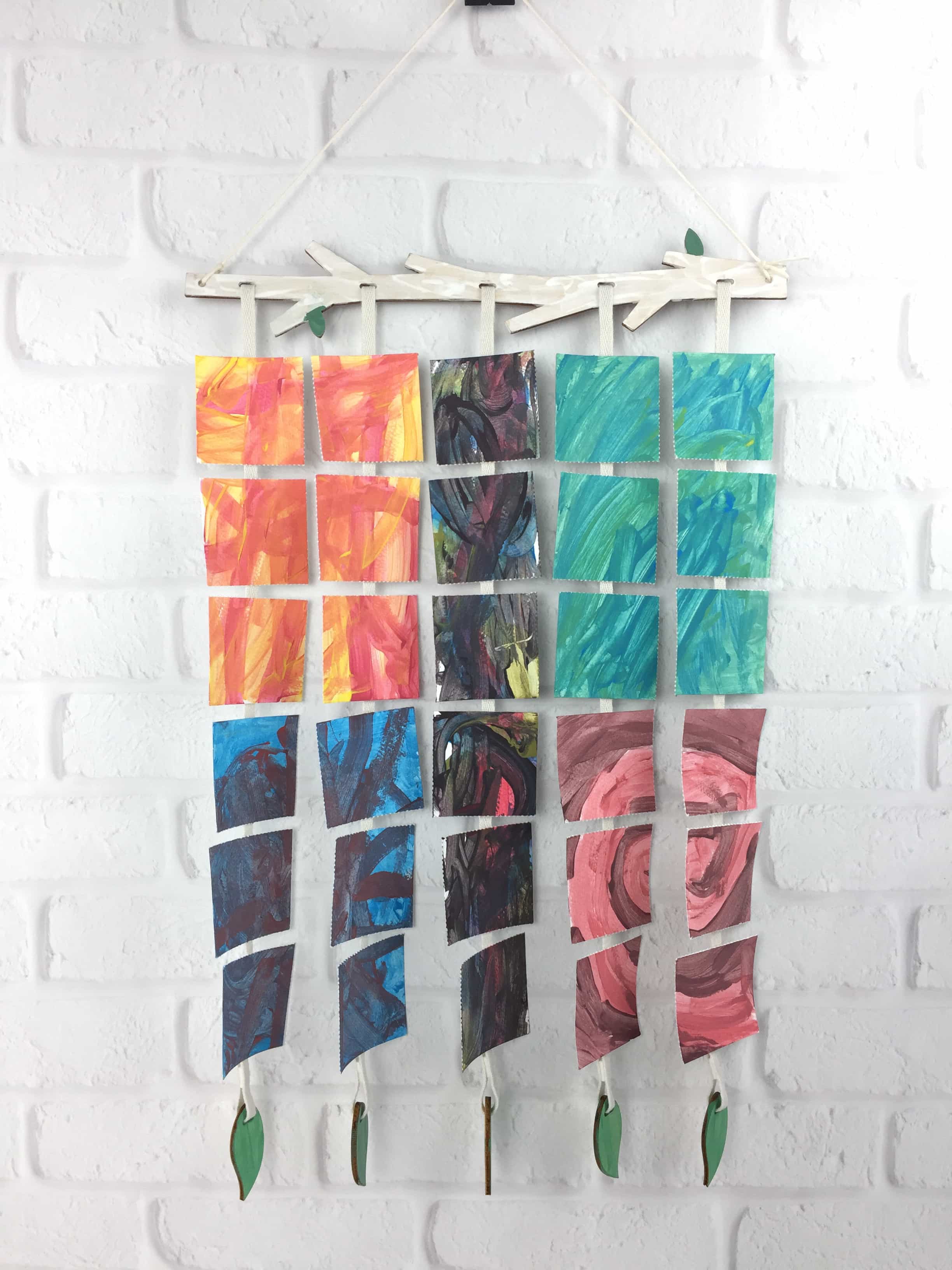 Doodle Crate   Subscription Box Review & Coupon – PAINTED WALL HANGING
