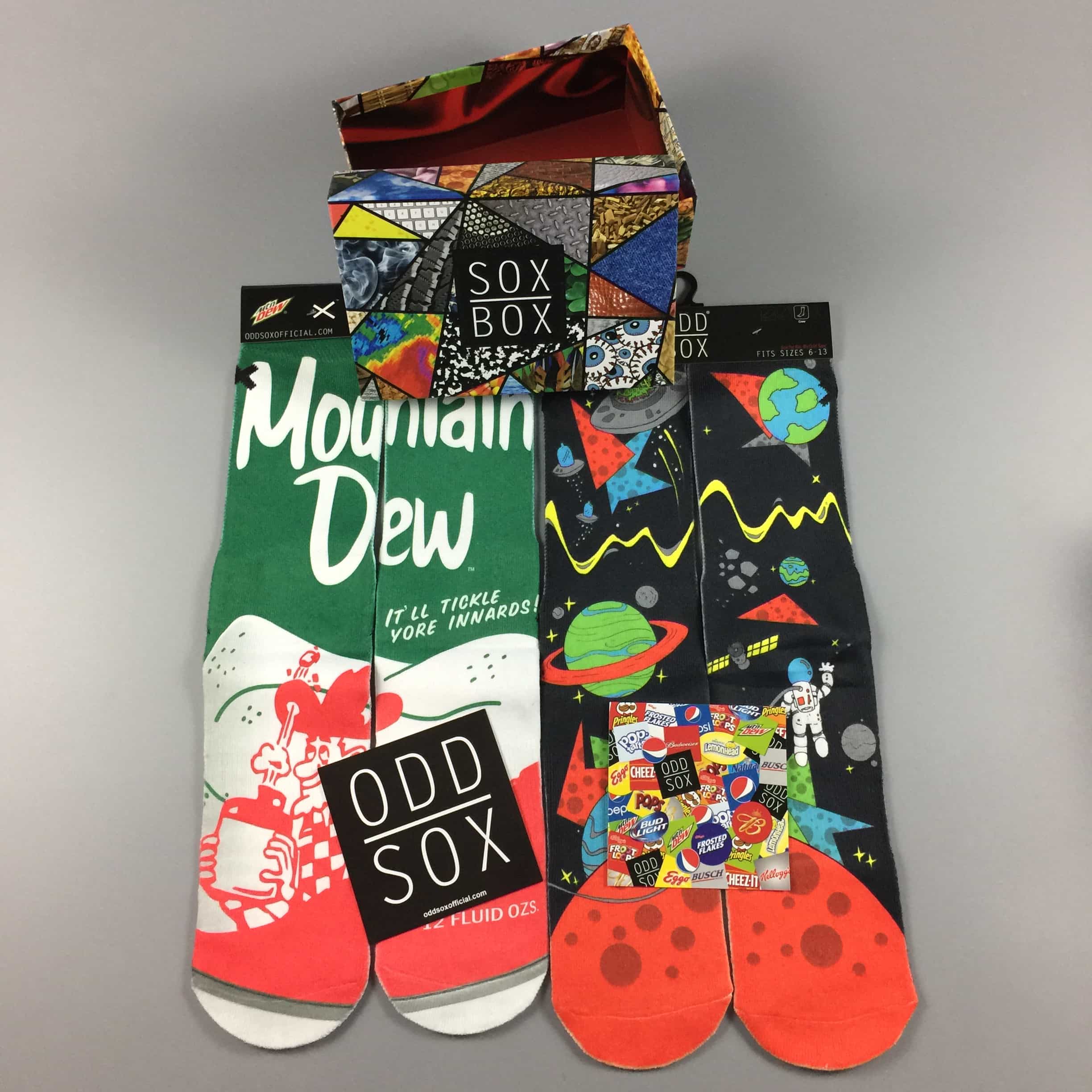 The Odd Box Sox Box February 2017 Subscription Box Review