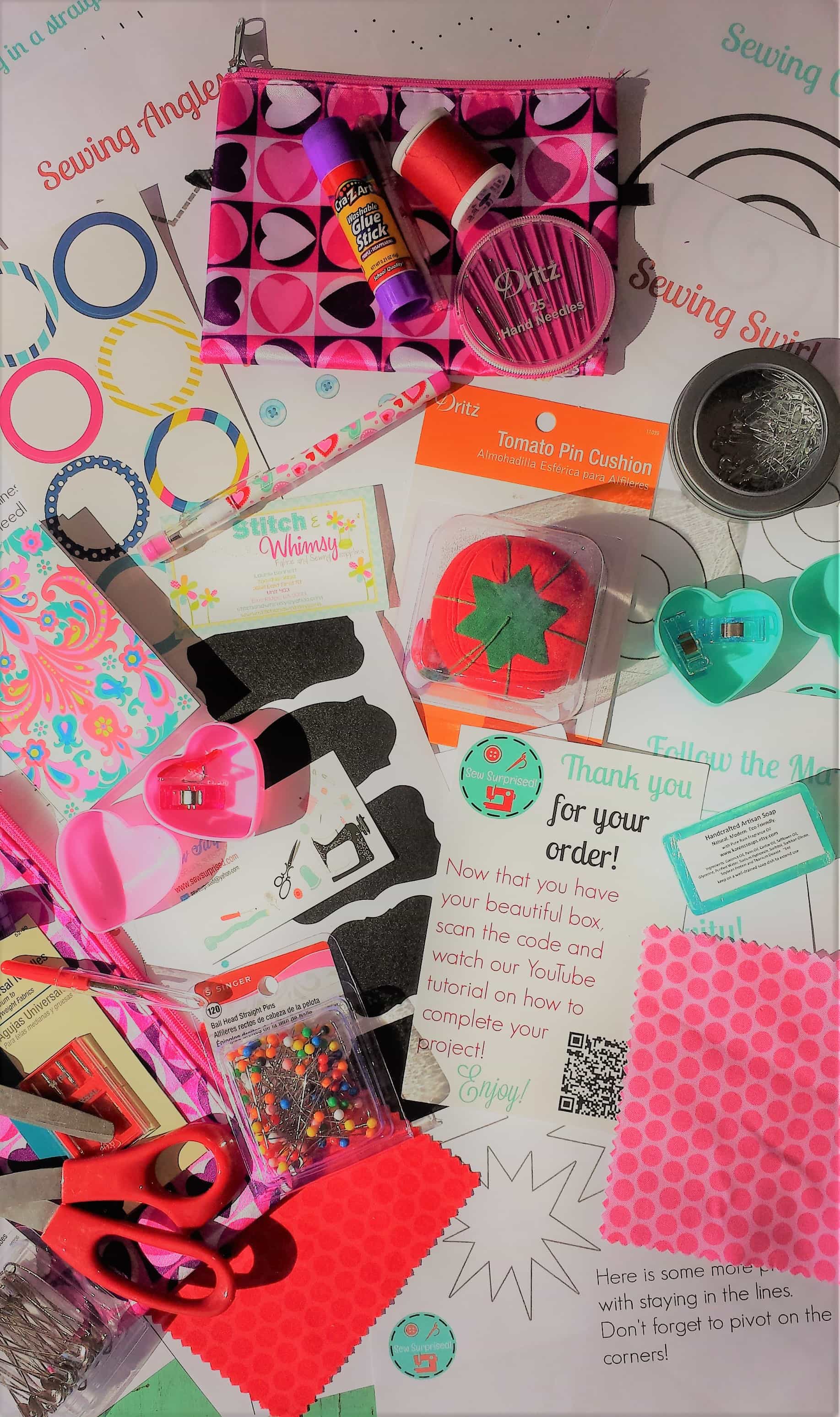 Sew Surprised Subscription Box Review & Coupon – January 2017