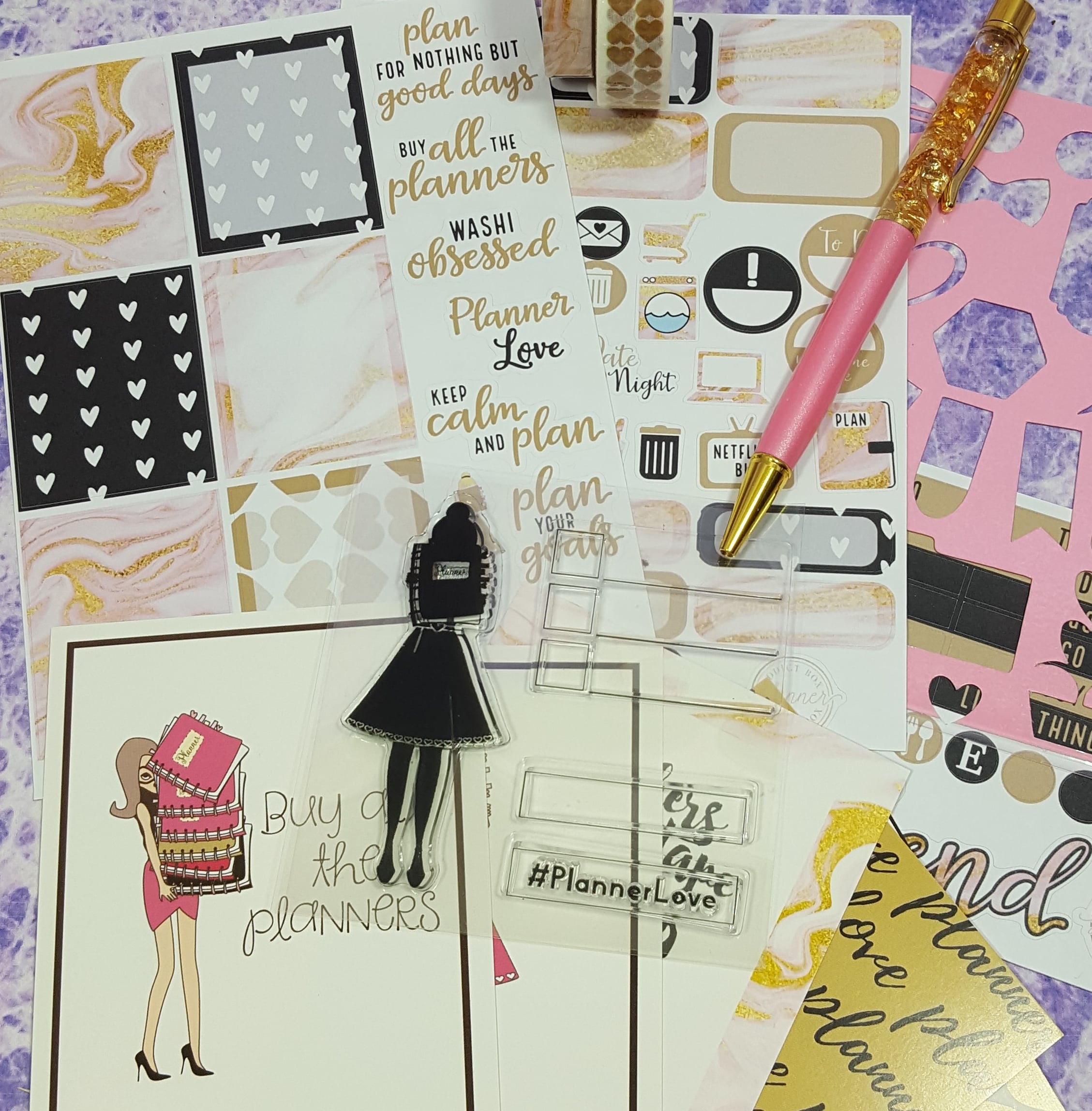 The Planner Addict Box Feruary 2017 Subscription Box Review