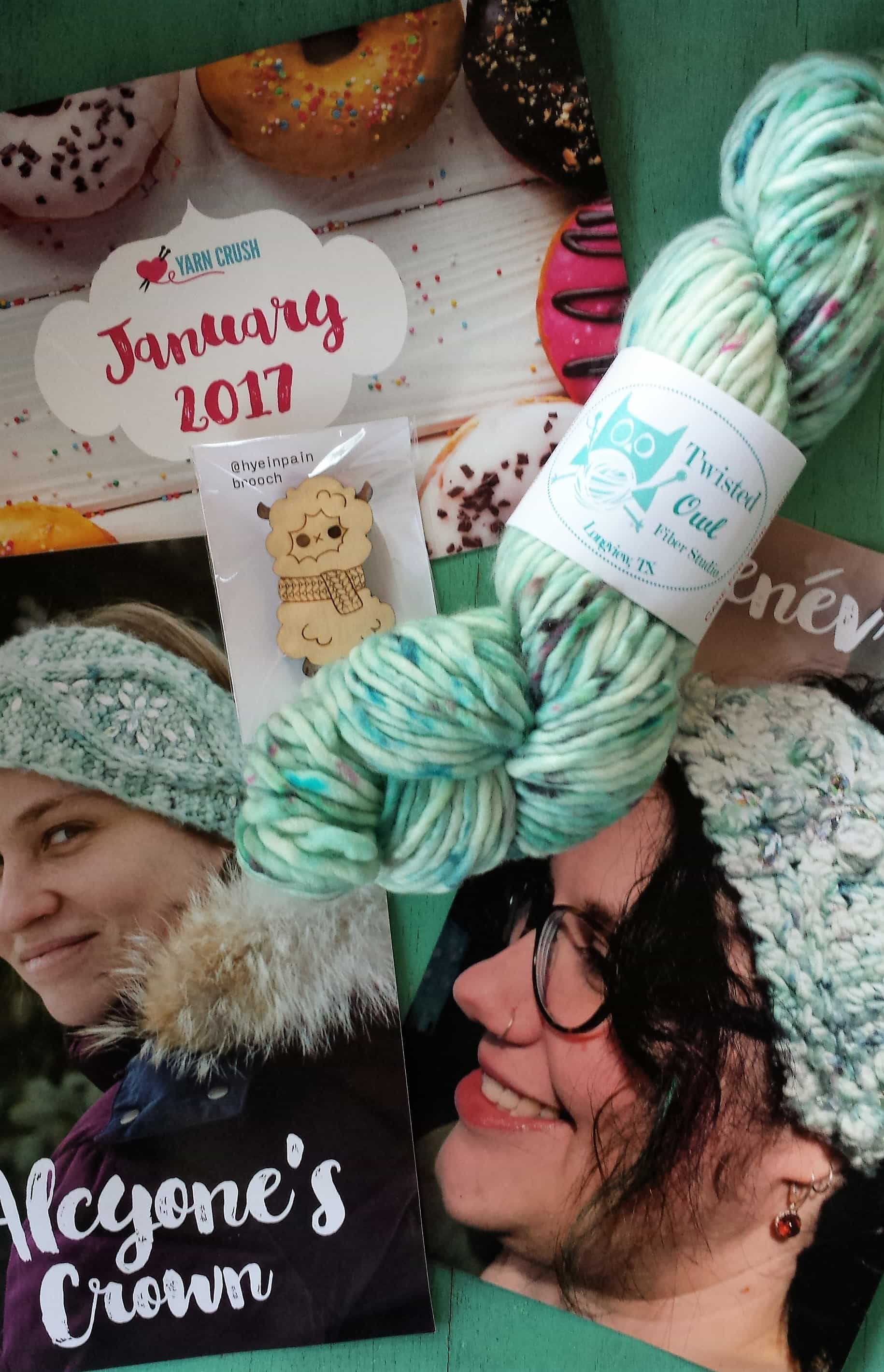 Yarn Crush Subscription Box Review & Coupon – January 2017