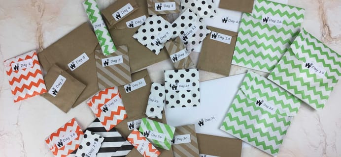 Stitchy Box Countdown to Halloween 2016 Unboxing