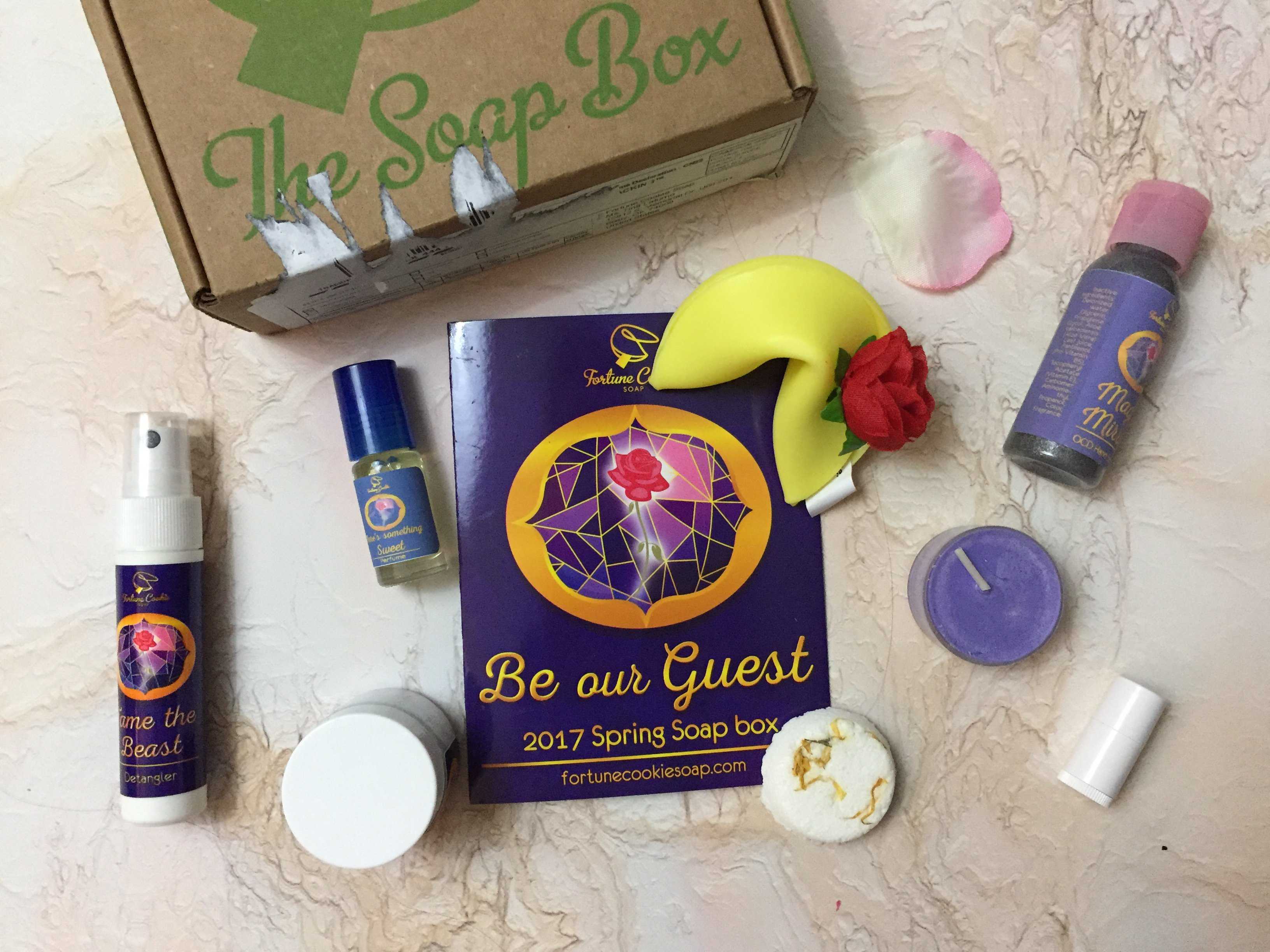 Fortune Cookie Soap Spring 2017 Subscription Box Review