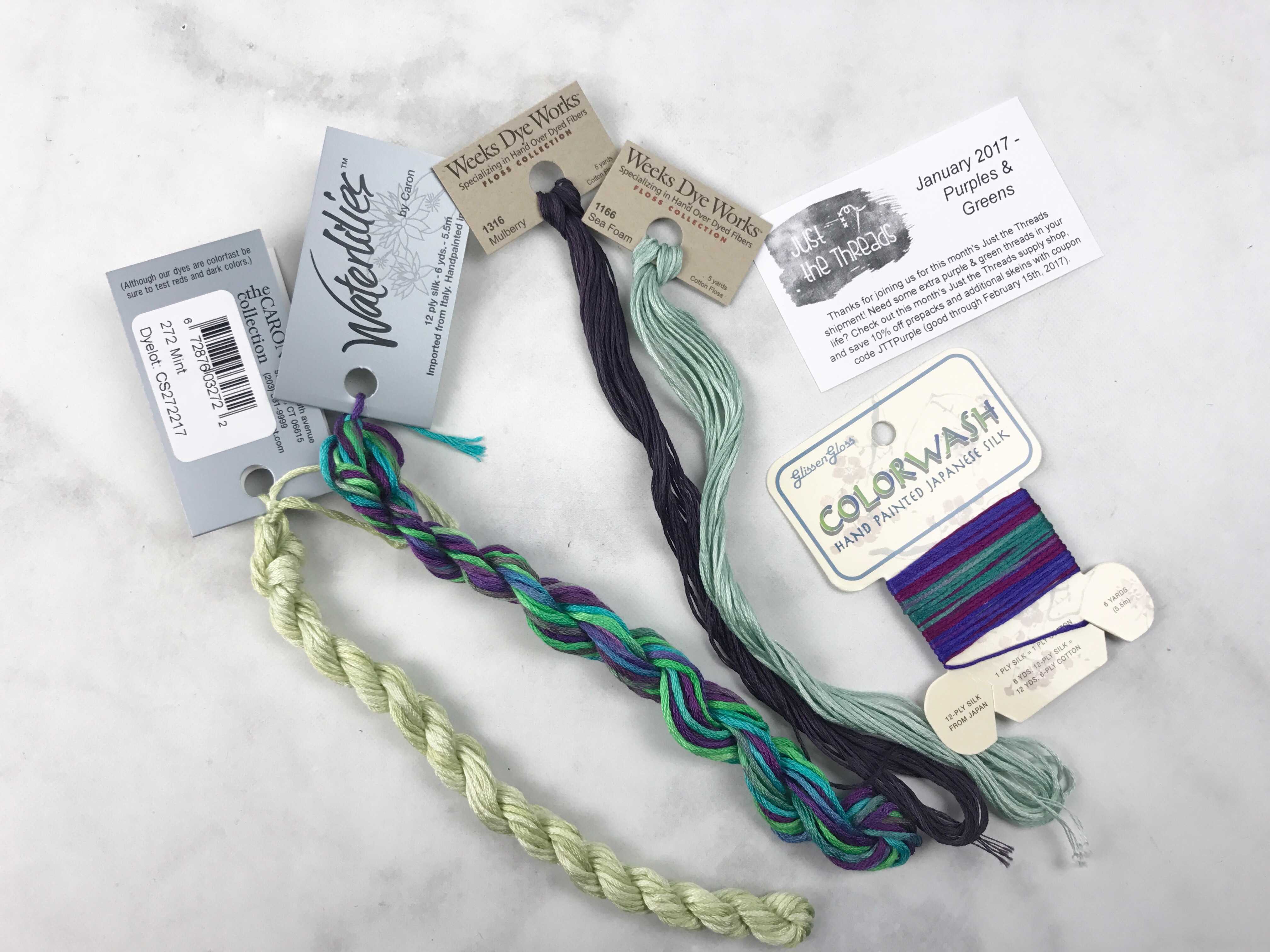 Just the Threads January 2017 Subscription Box Review + Coupon
