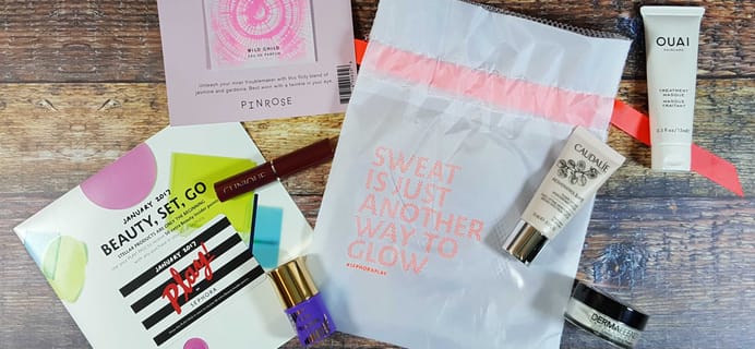 PLAY! by Sephora Subscription Box Review – January 2017