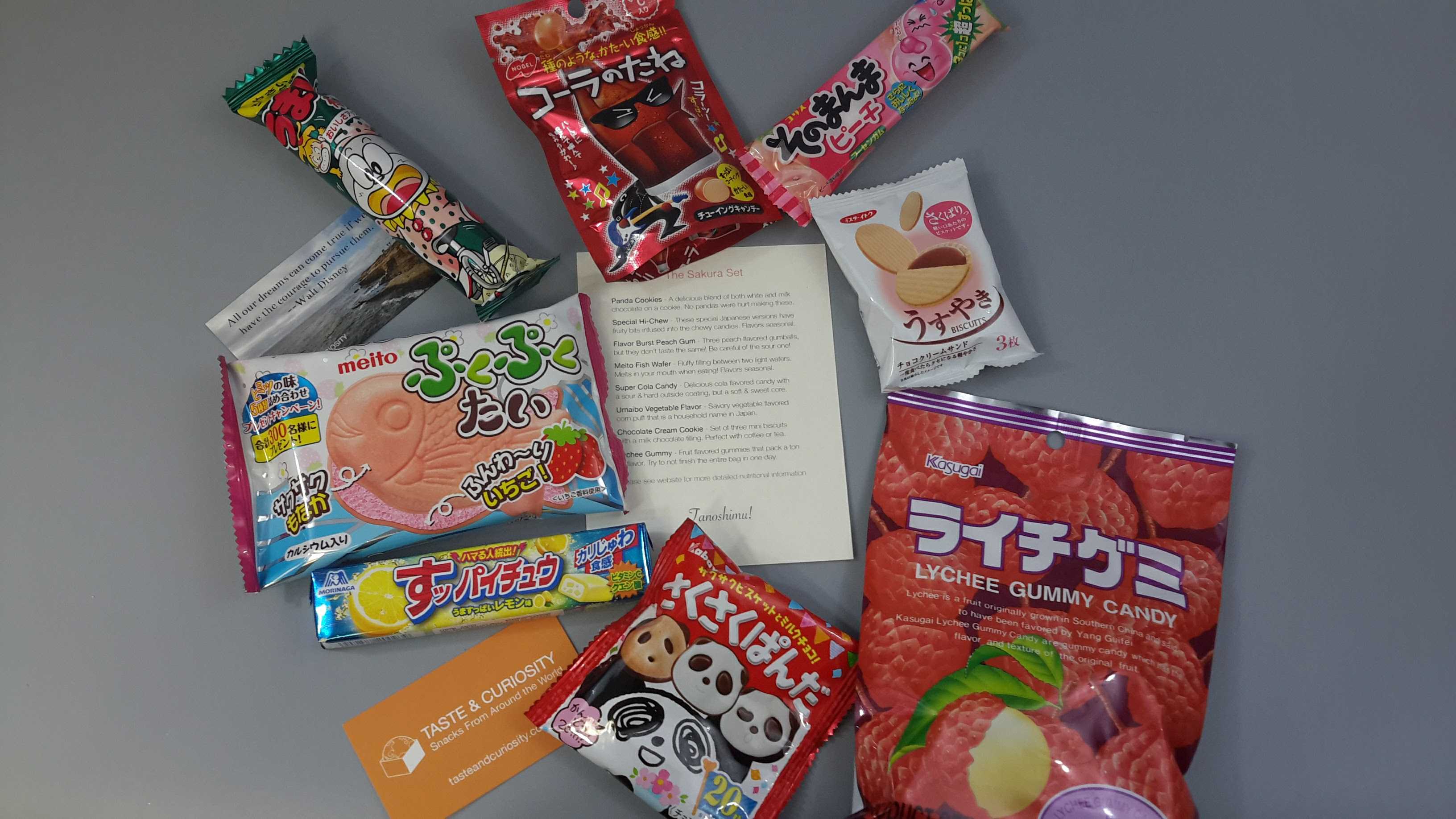Taste & Curiosity January 2017 Subscription Box Review + Coupon – Japan Box