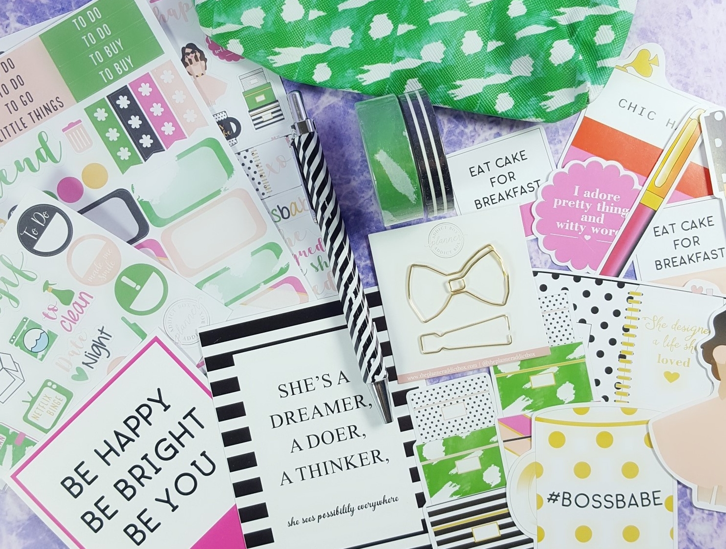 The Planner Addict Box March 2017 Subscription Box Review