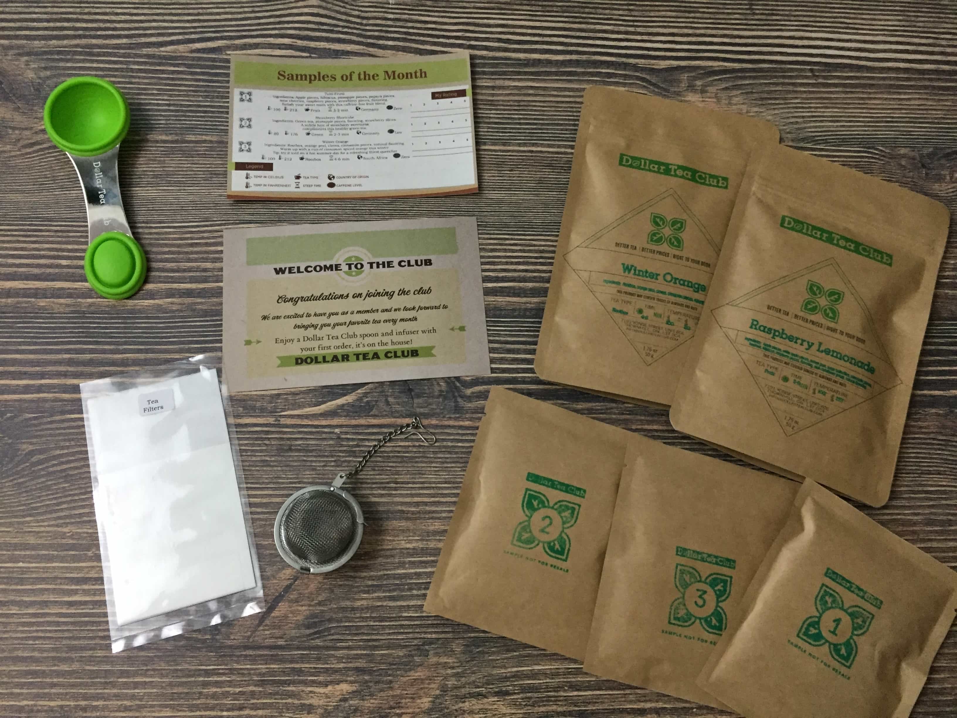 Dollar Tea Club March 2017 Subscription Box Review