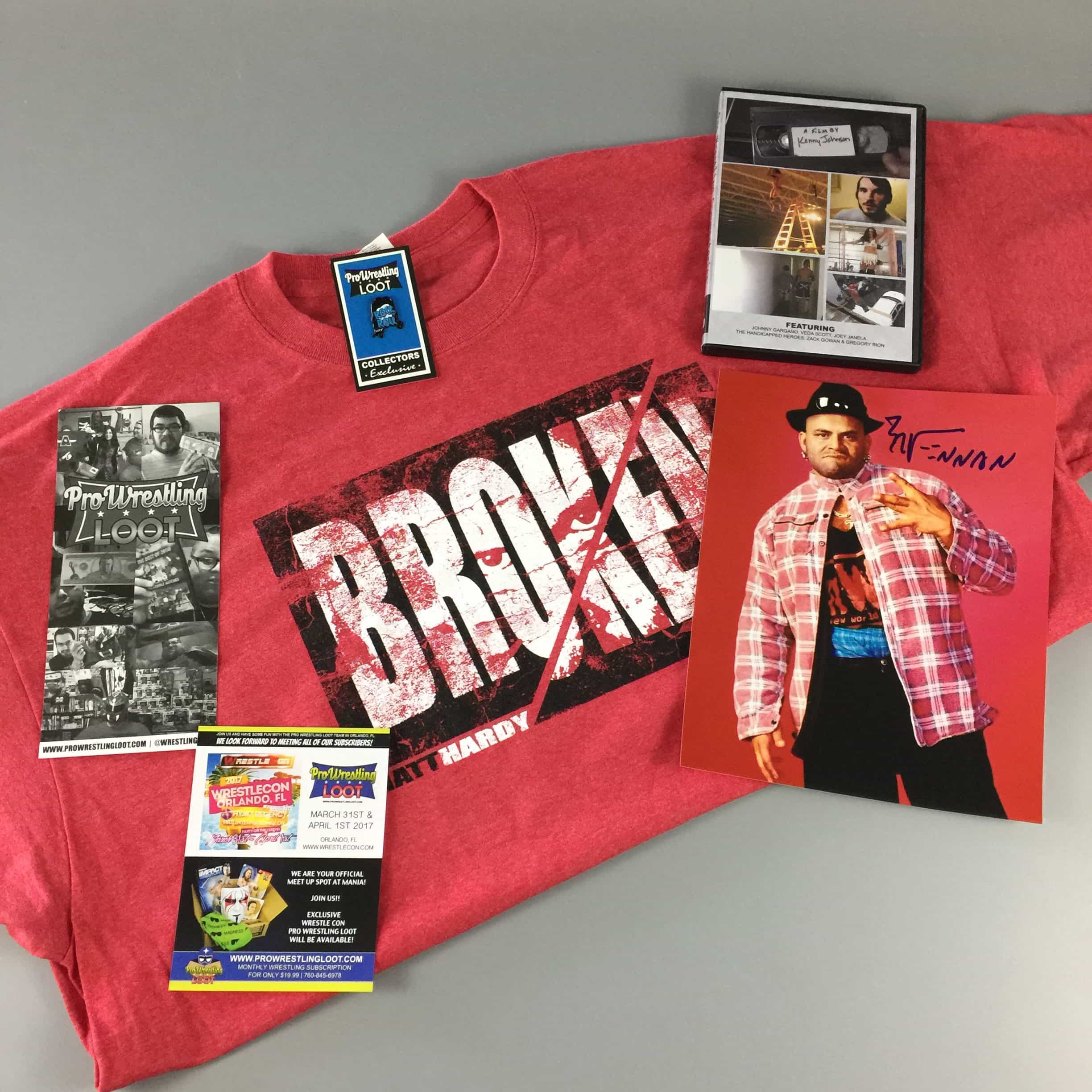 Pro Wrestling Loot March 2017 Subscription Box Review + Coupon