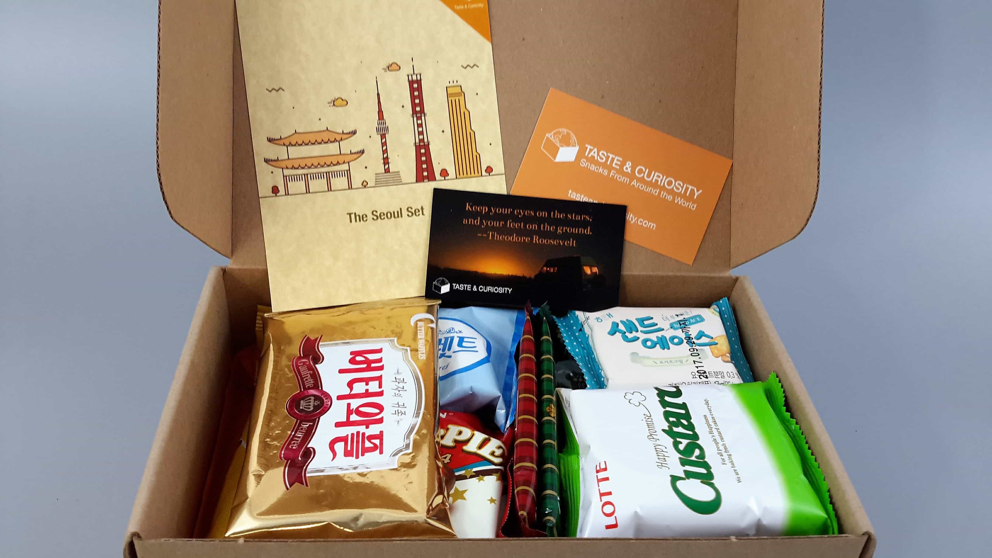 Taste & Curiosity February 2017 Subscription Box Review + Coupon – Korea Box