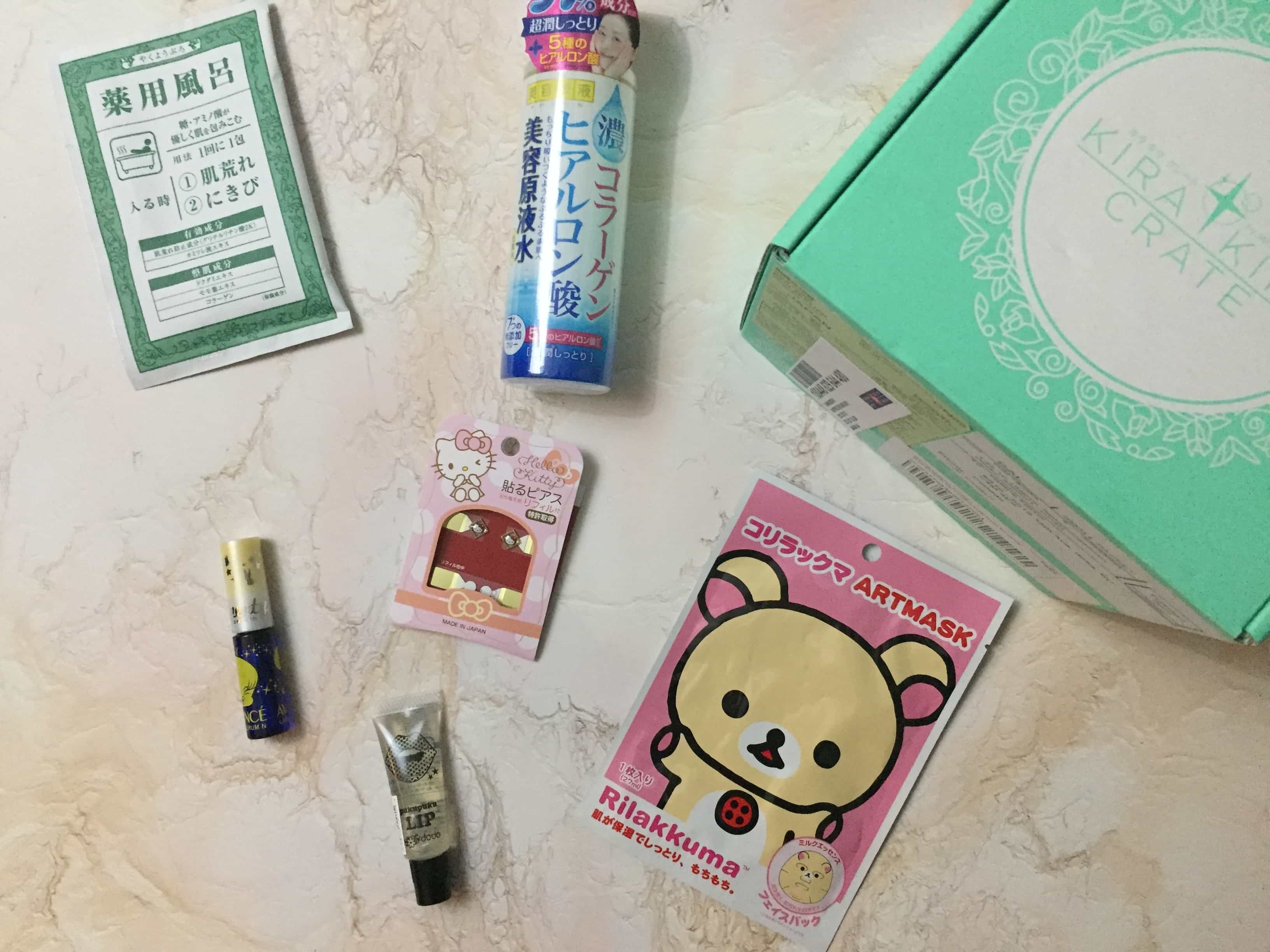 Kira Kira Crate February 2017 Subscription Box Review + Coupon!