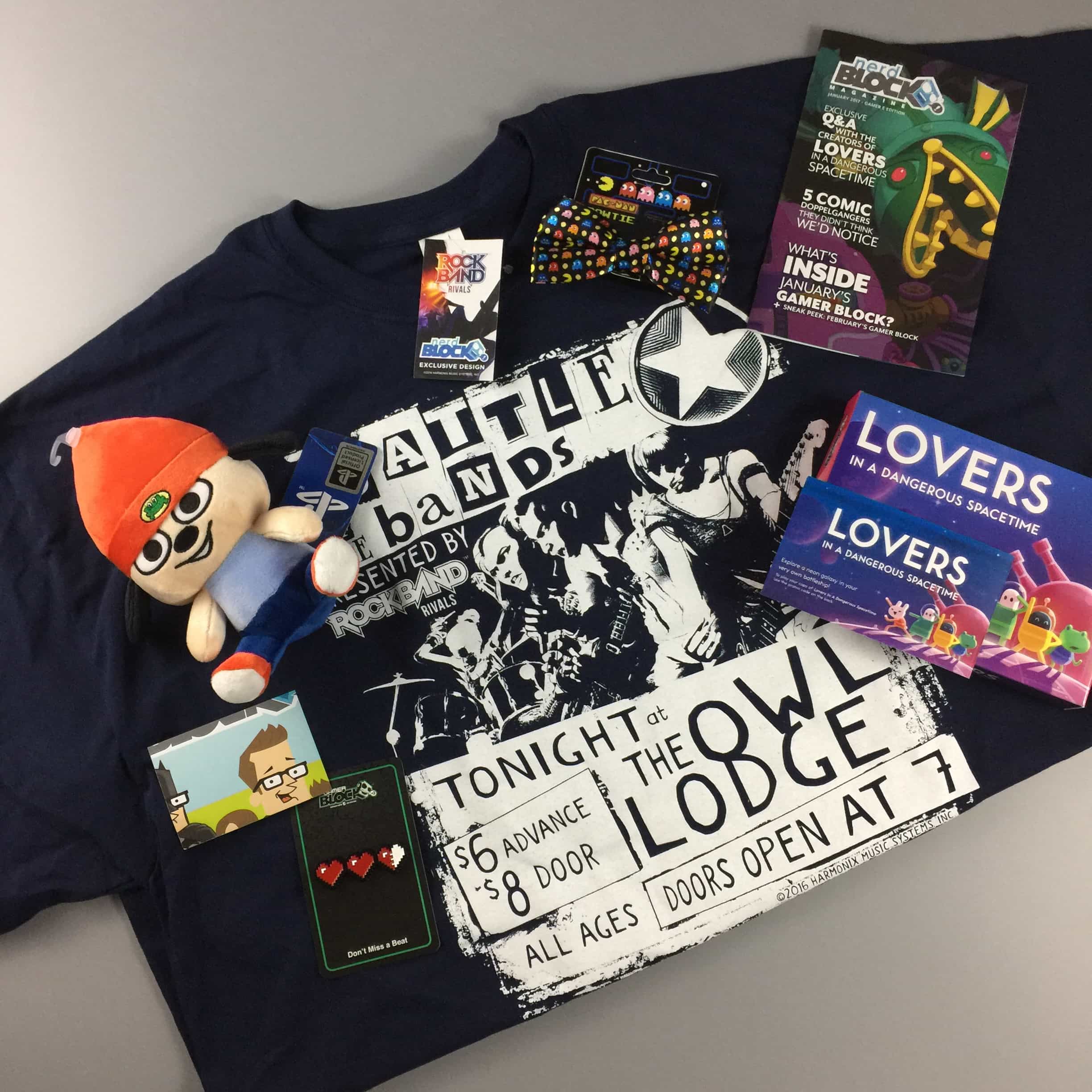 Gamer Block: E for Everyone January 2017 Subscription Box Review + Coupon