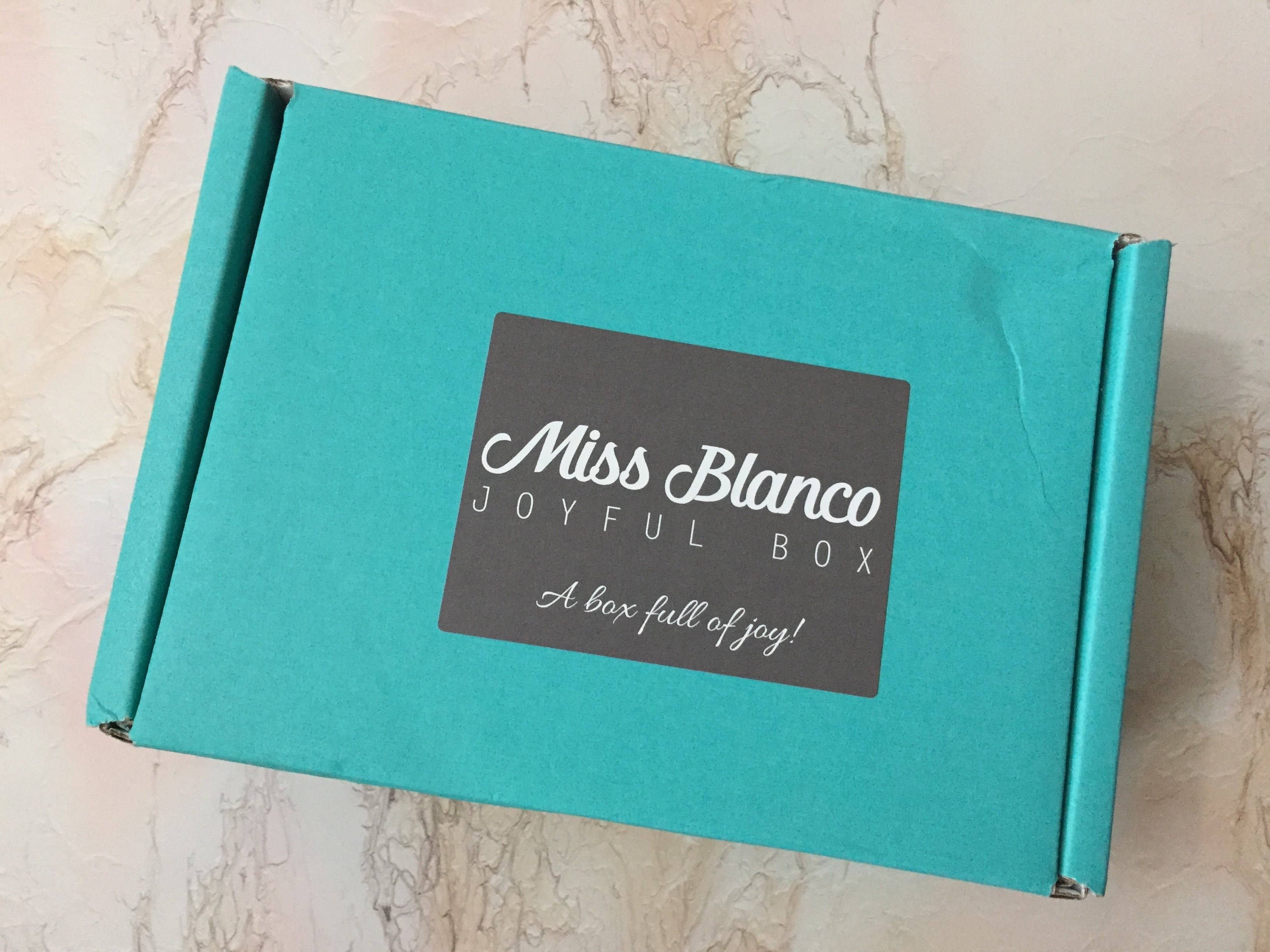 Miss Blanco Joyful Box February 2017 Subscription Box Review + Coupon