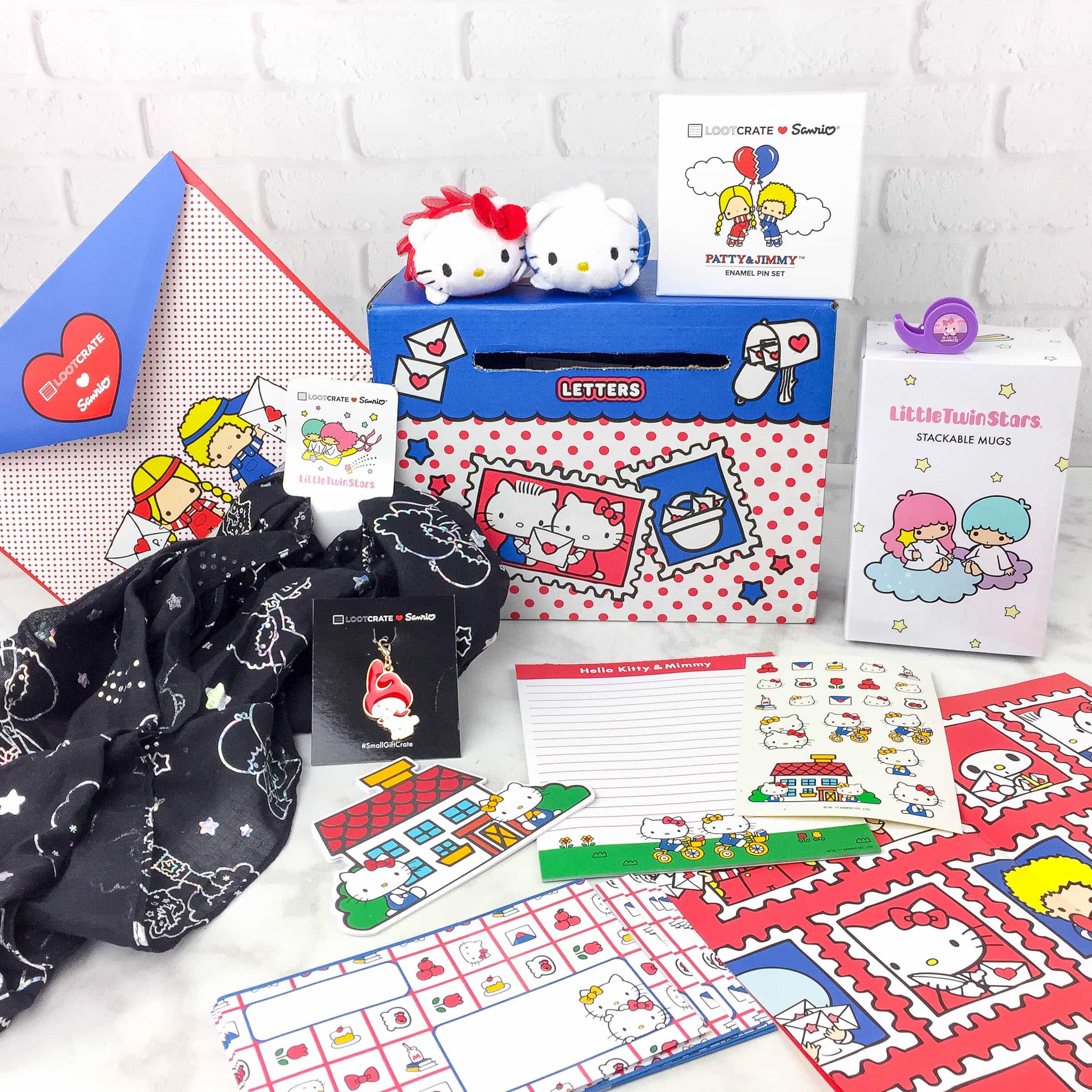 Sanrio Small Gift Crate Spring 2017 Subscription Box Review